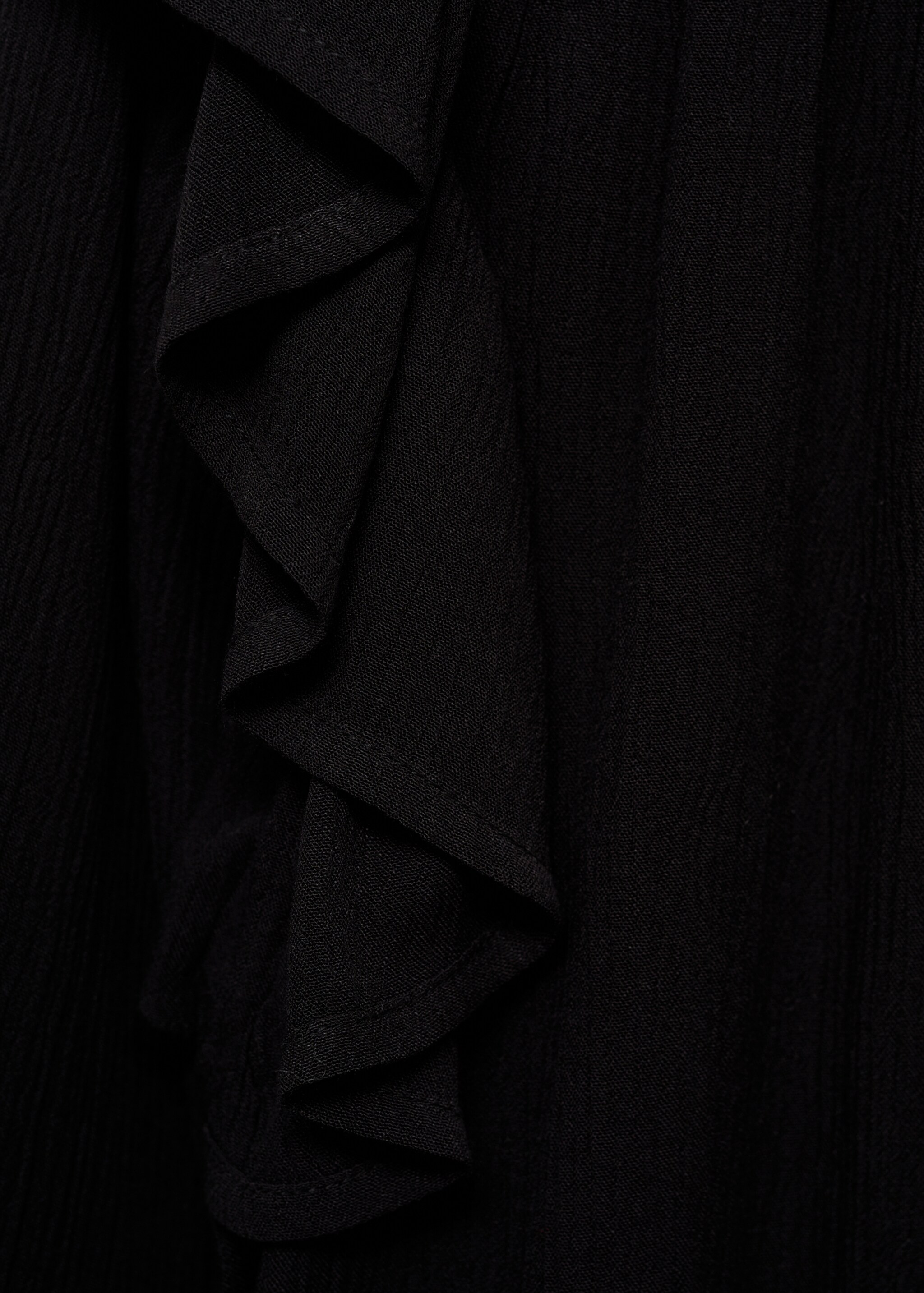 Rüschenbluse - Detail des Artikels 8, Schwarz. Ref: 77094049-00.