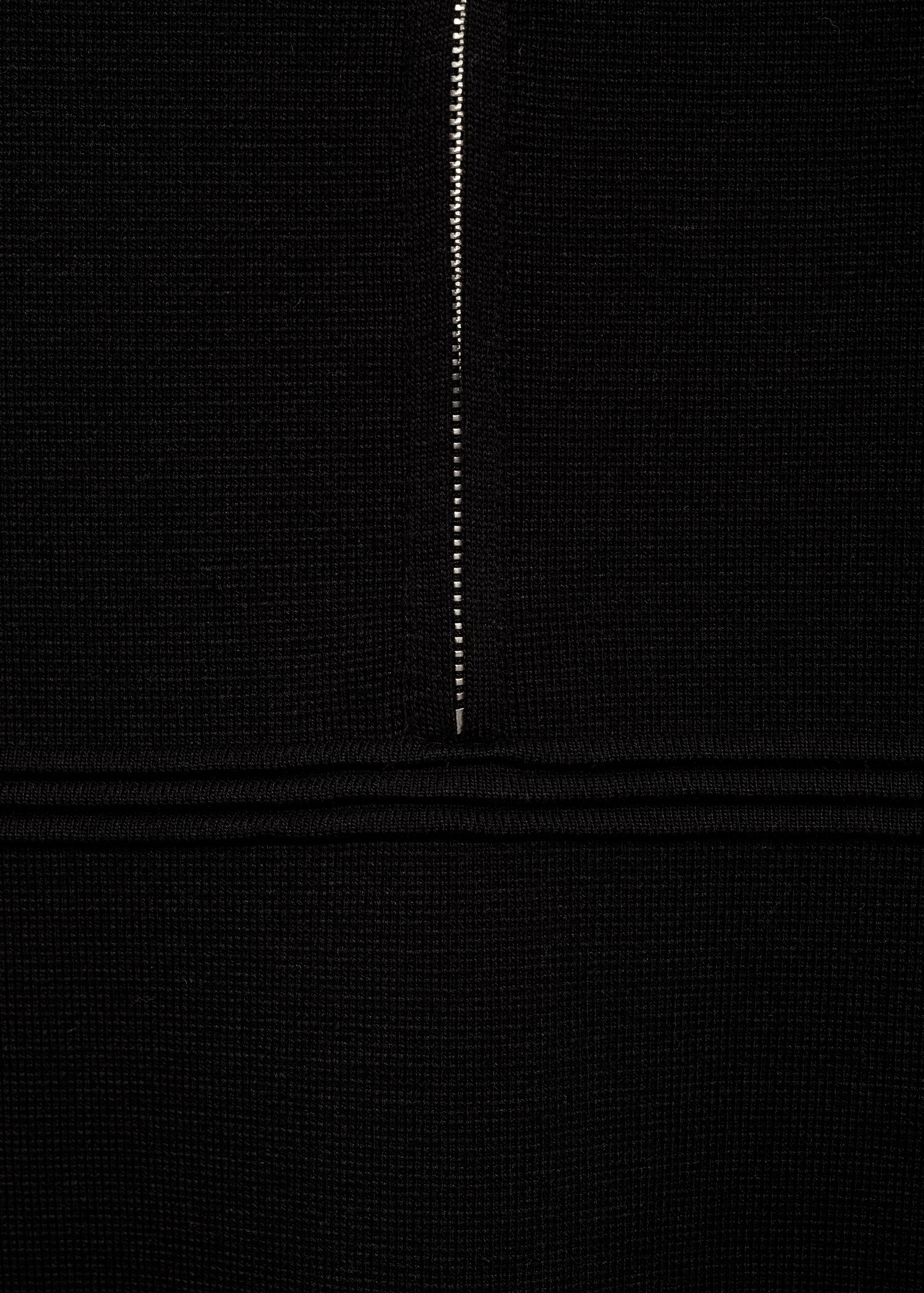 Kurzes Strickkleid mit Reißverschluss - Detail des Artikels 0