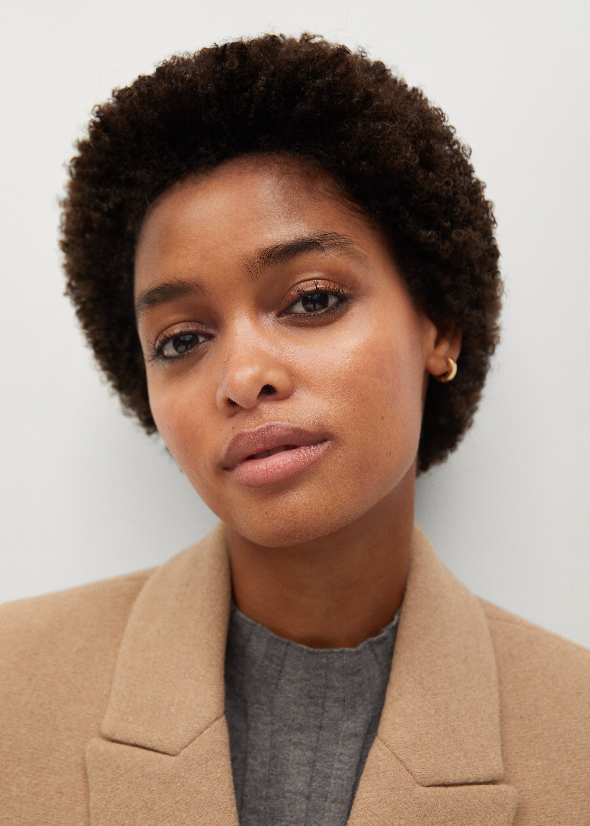 Double-breasted wool coat - Details of the article 2