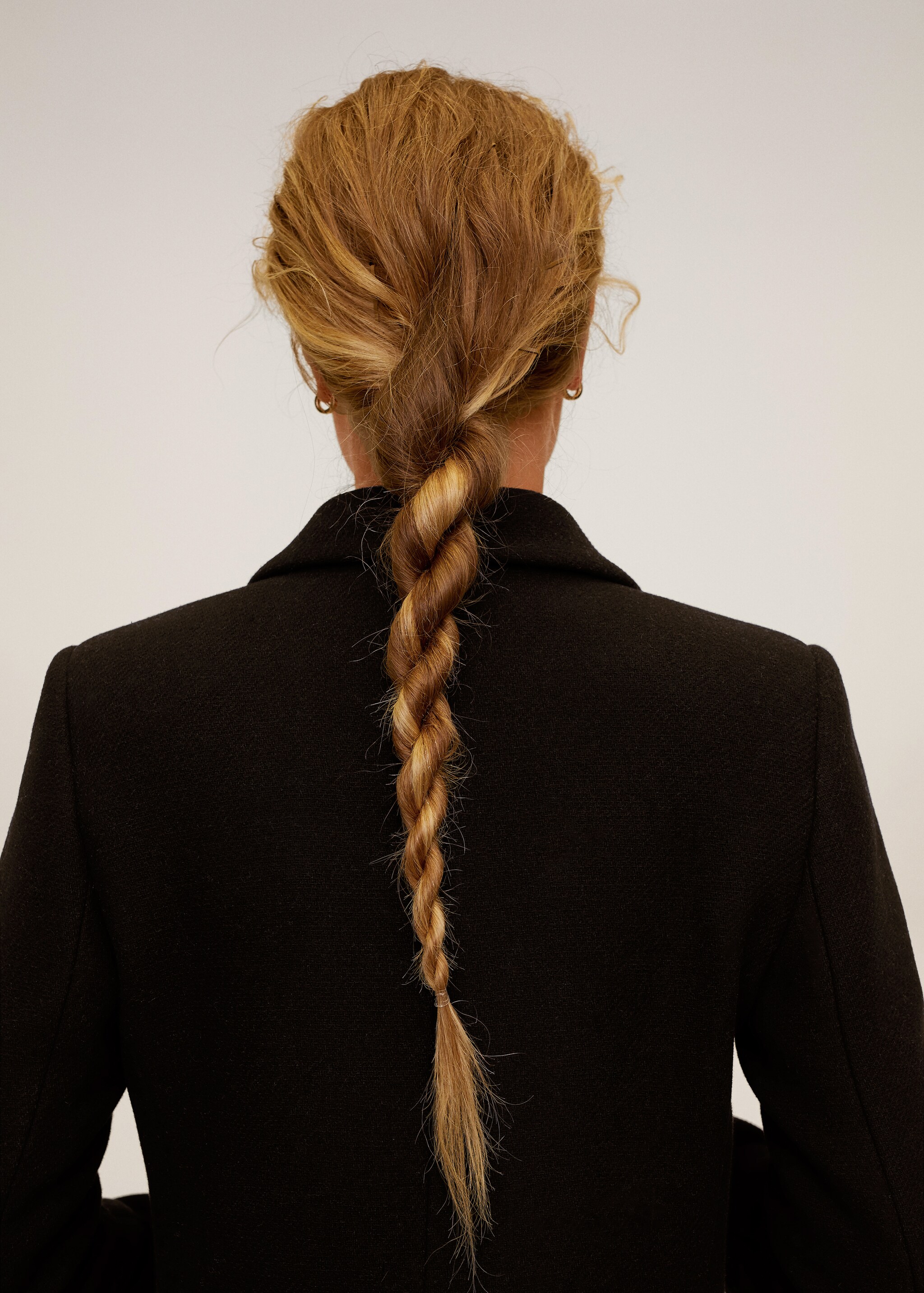 Double-breasted wool coat - Details of the article 4