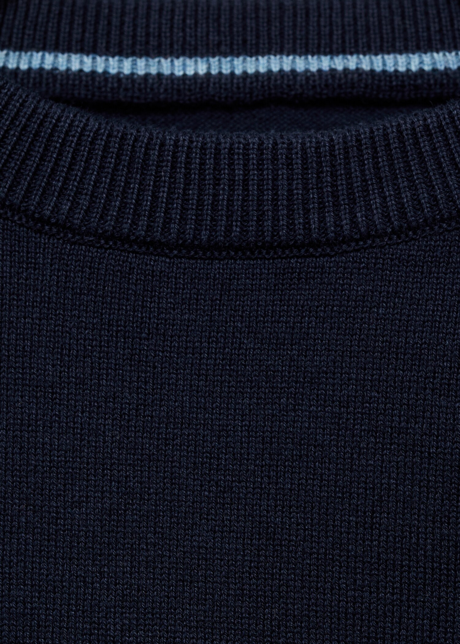 Knit cotton sweater - Details of the article 8