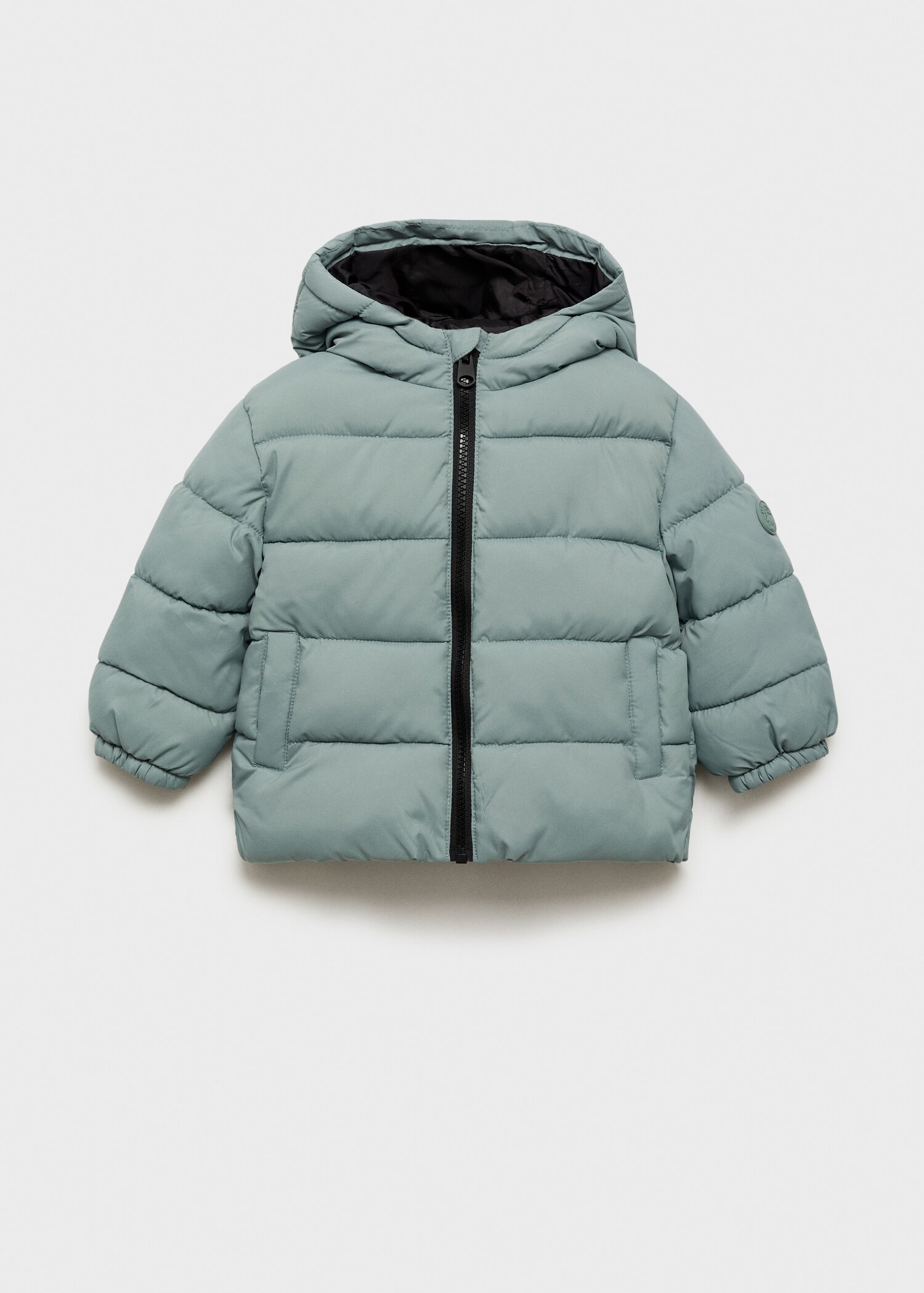 Hood quilted coat - Article without model