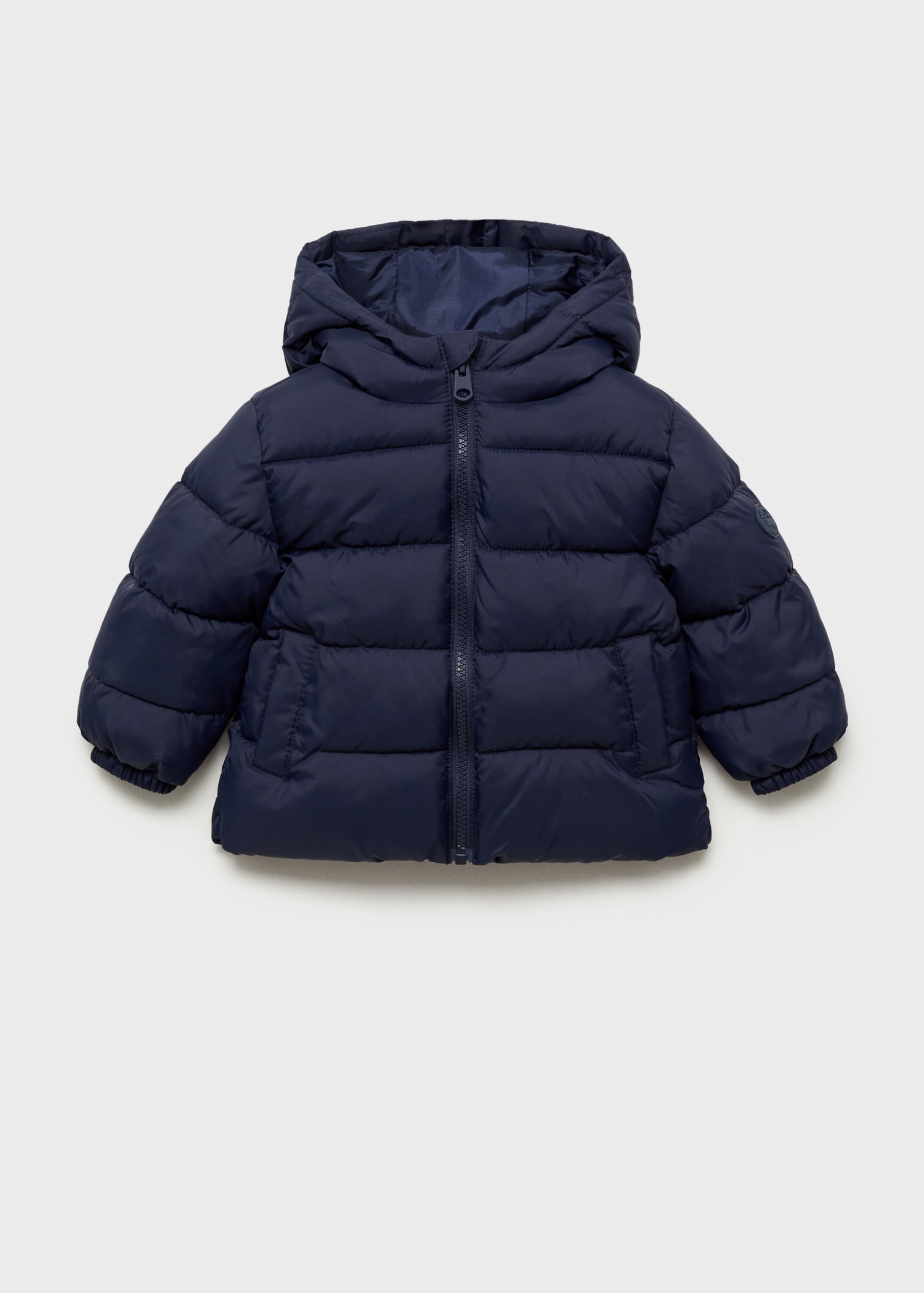 Anorak acolchado capucha Bebé niño MANGO OUTLET España