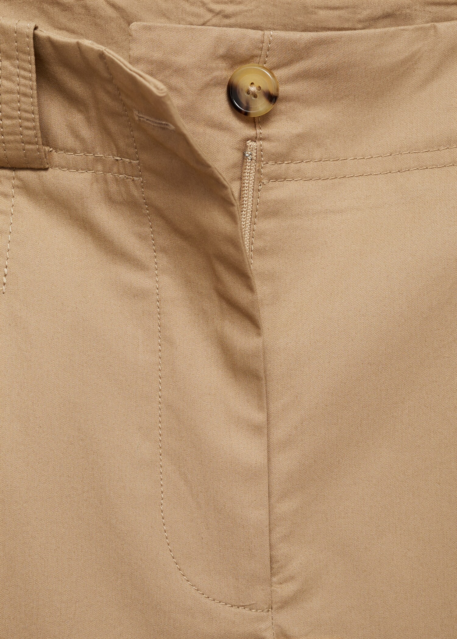 Wideleg pleated trousers - Details of the article 8