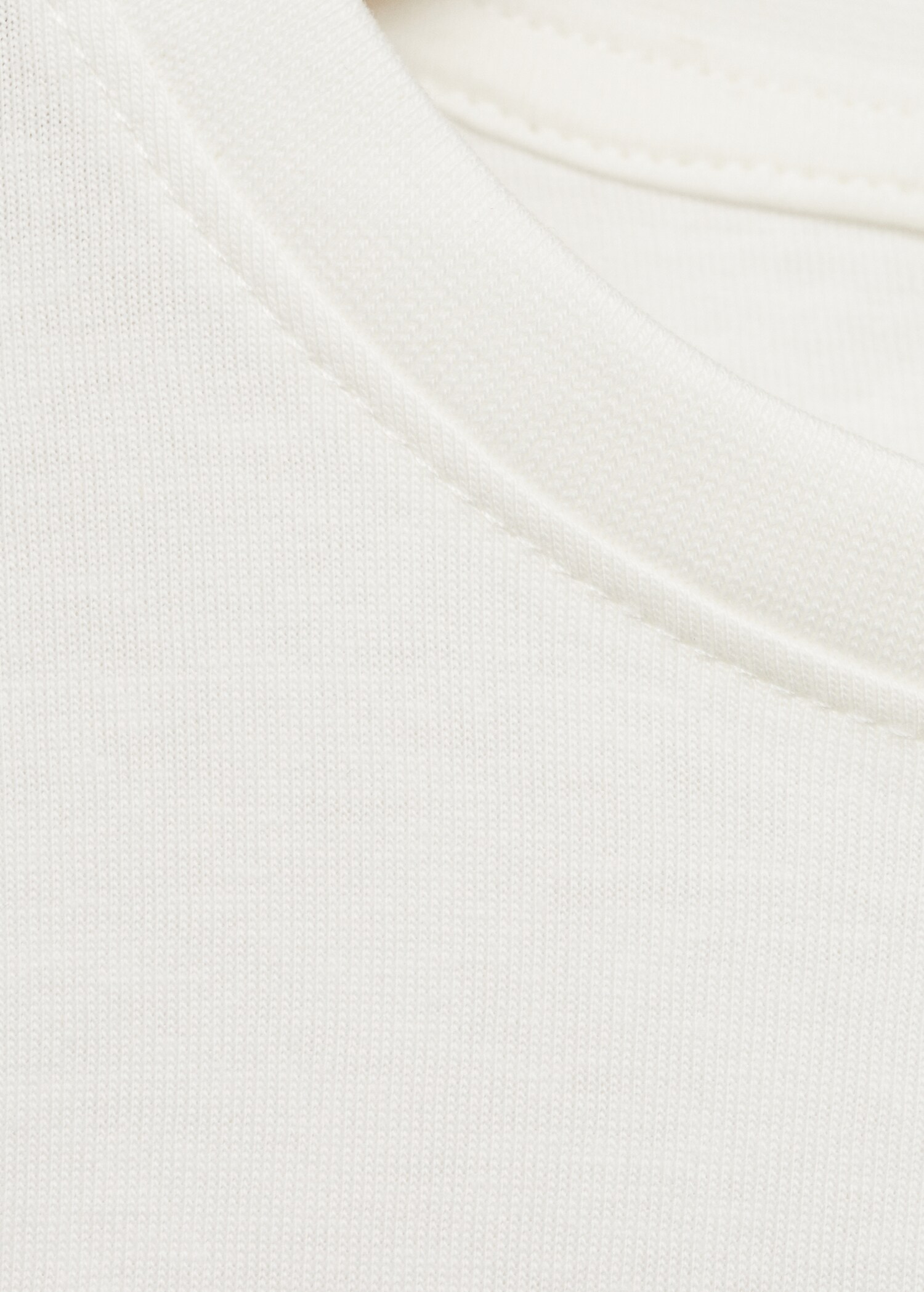 Embroidered message T-shirt - Details of the article 0