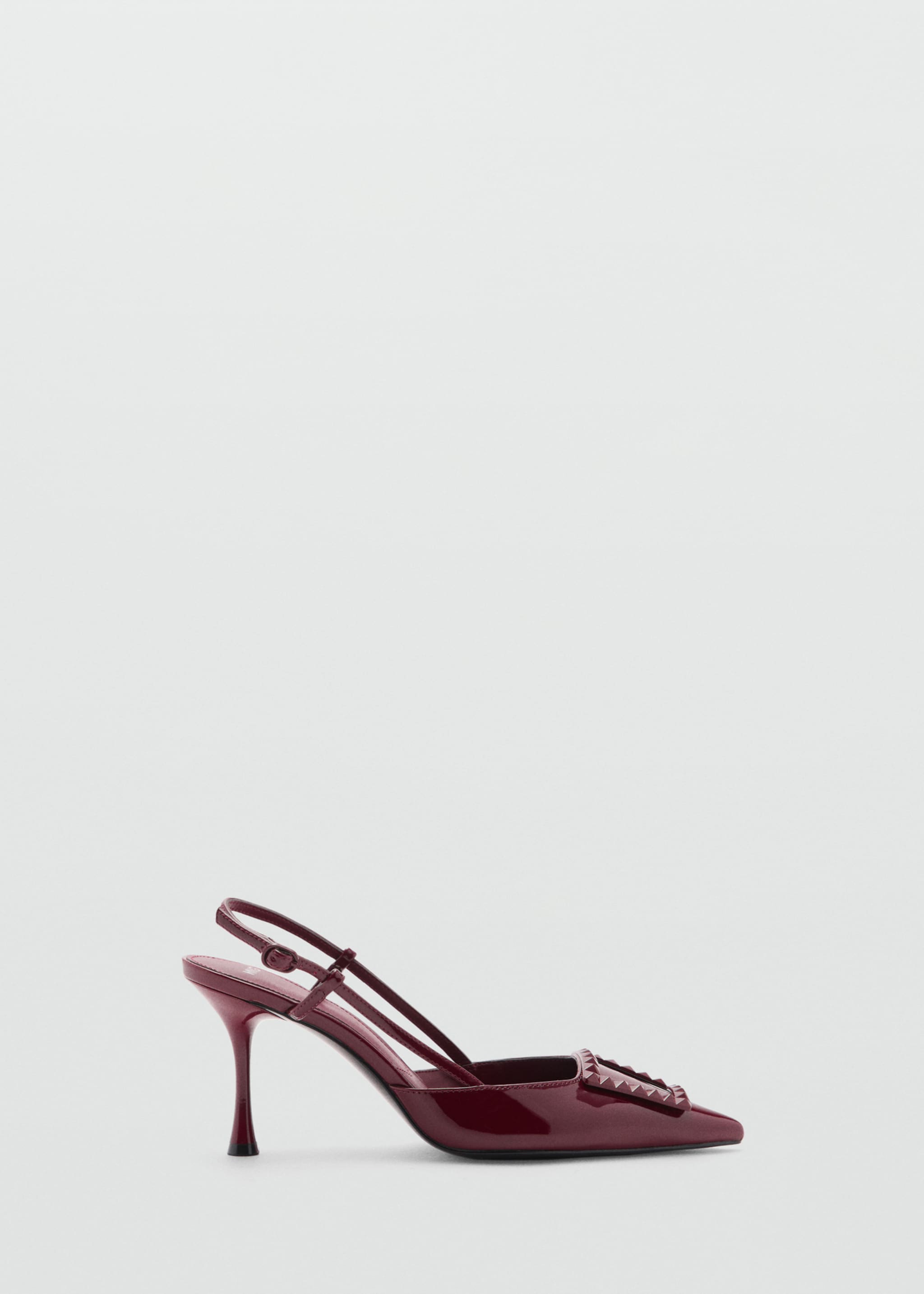 Slingpumps aus Lackleder - Artikel ohne Model, Bordeaux. Ref: 77094447-00.