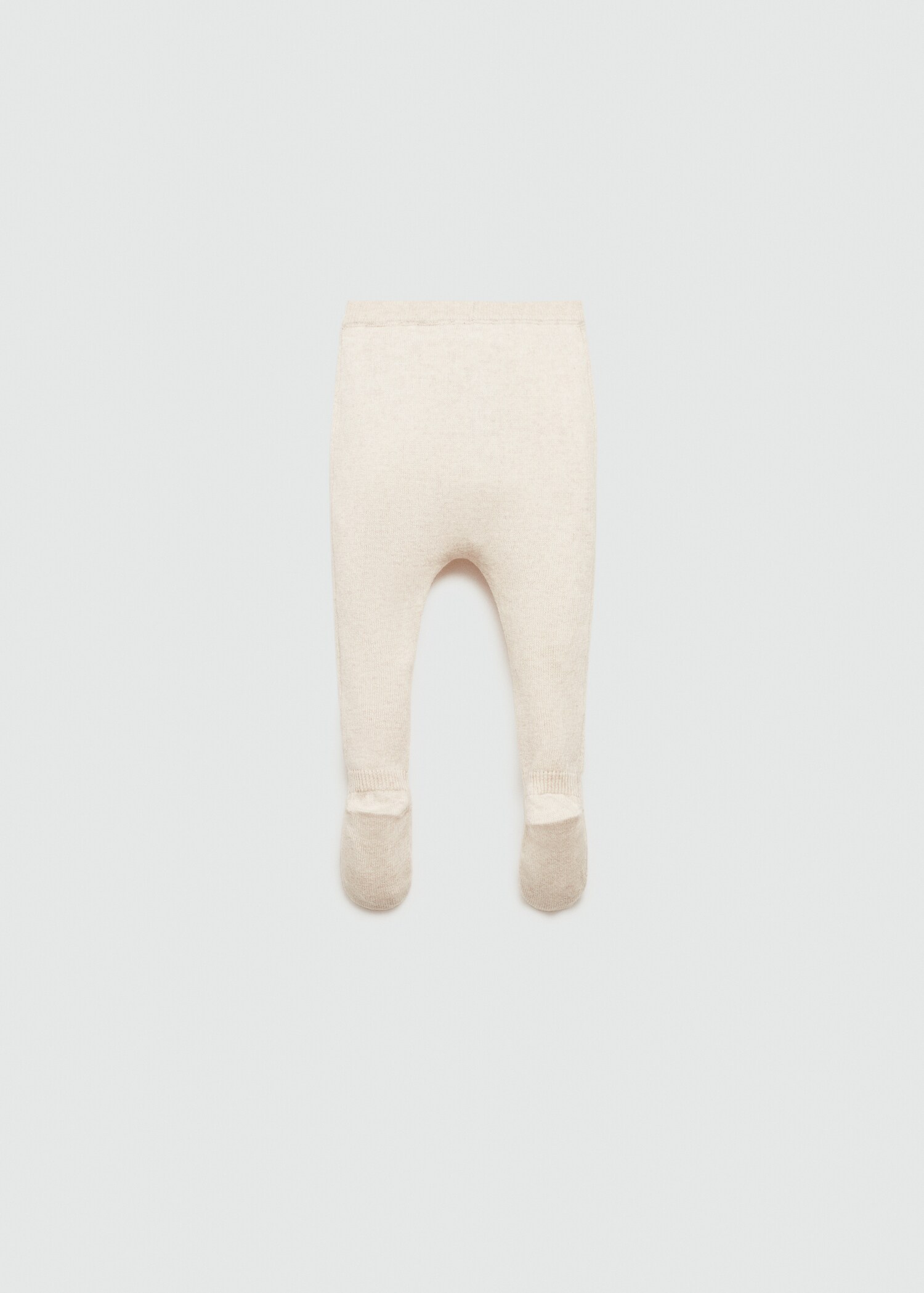 Cotton footed trousers - Reverse of the article