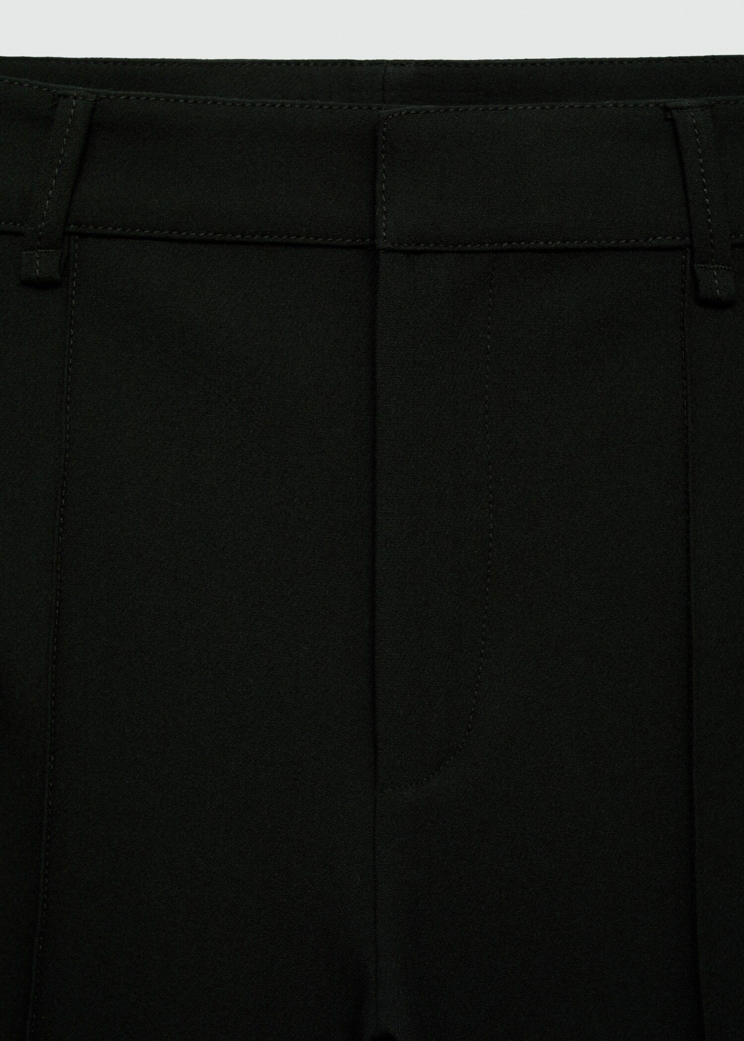 Straight-fit trousers with decorative seams - Details of the article 8