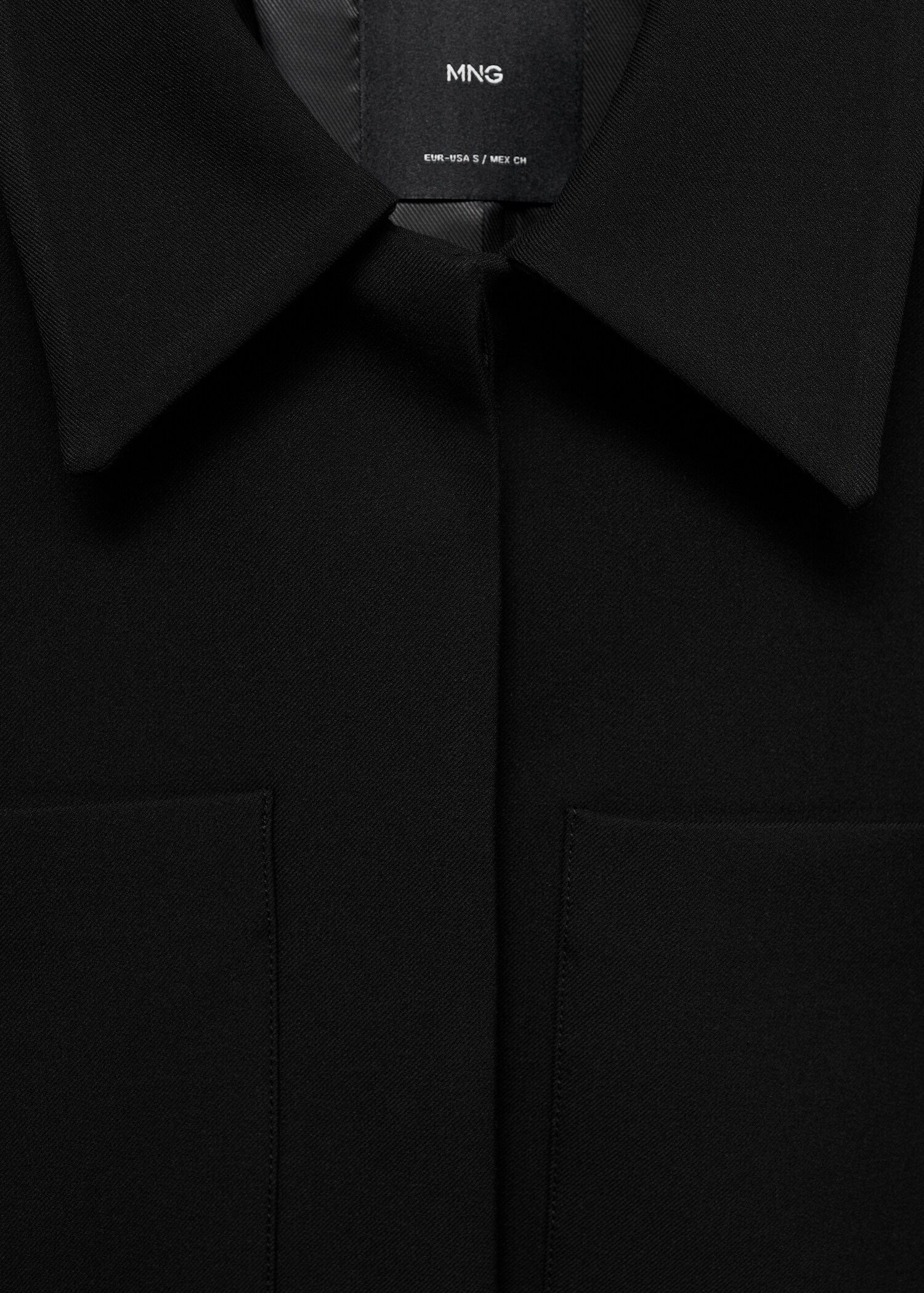 Kabátek crop s kapsami - Detail zboží 8