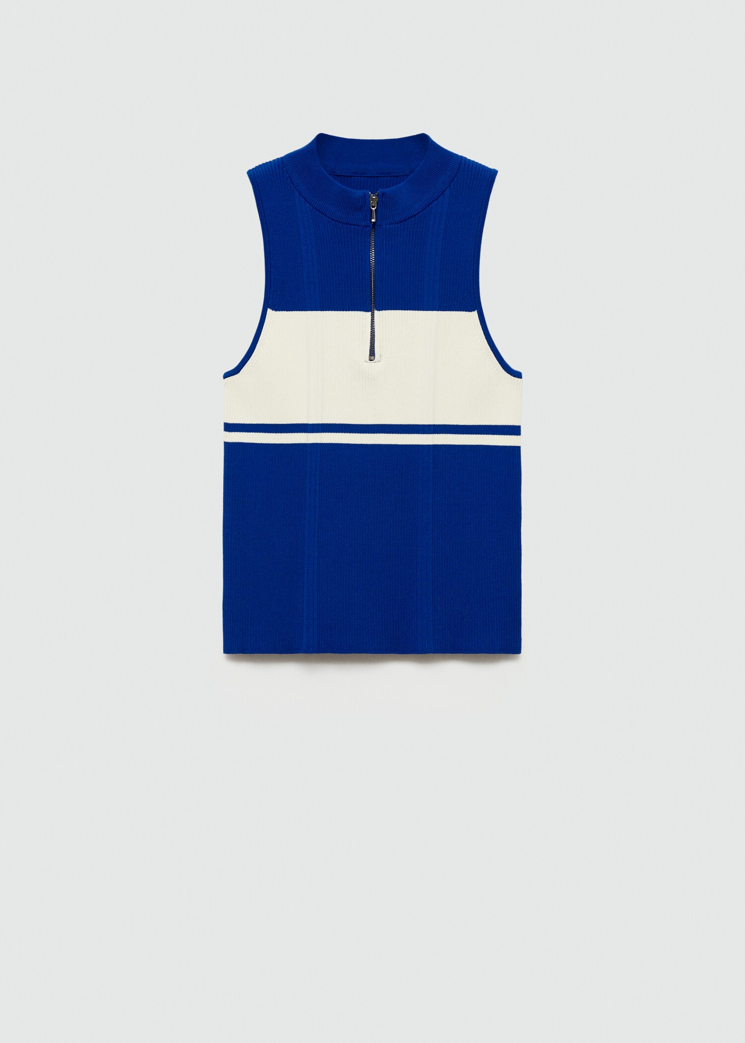 Buttoned round-neck cardigan - Article without model