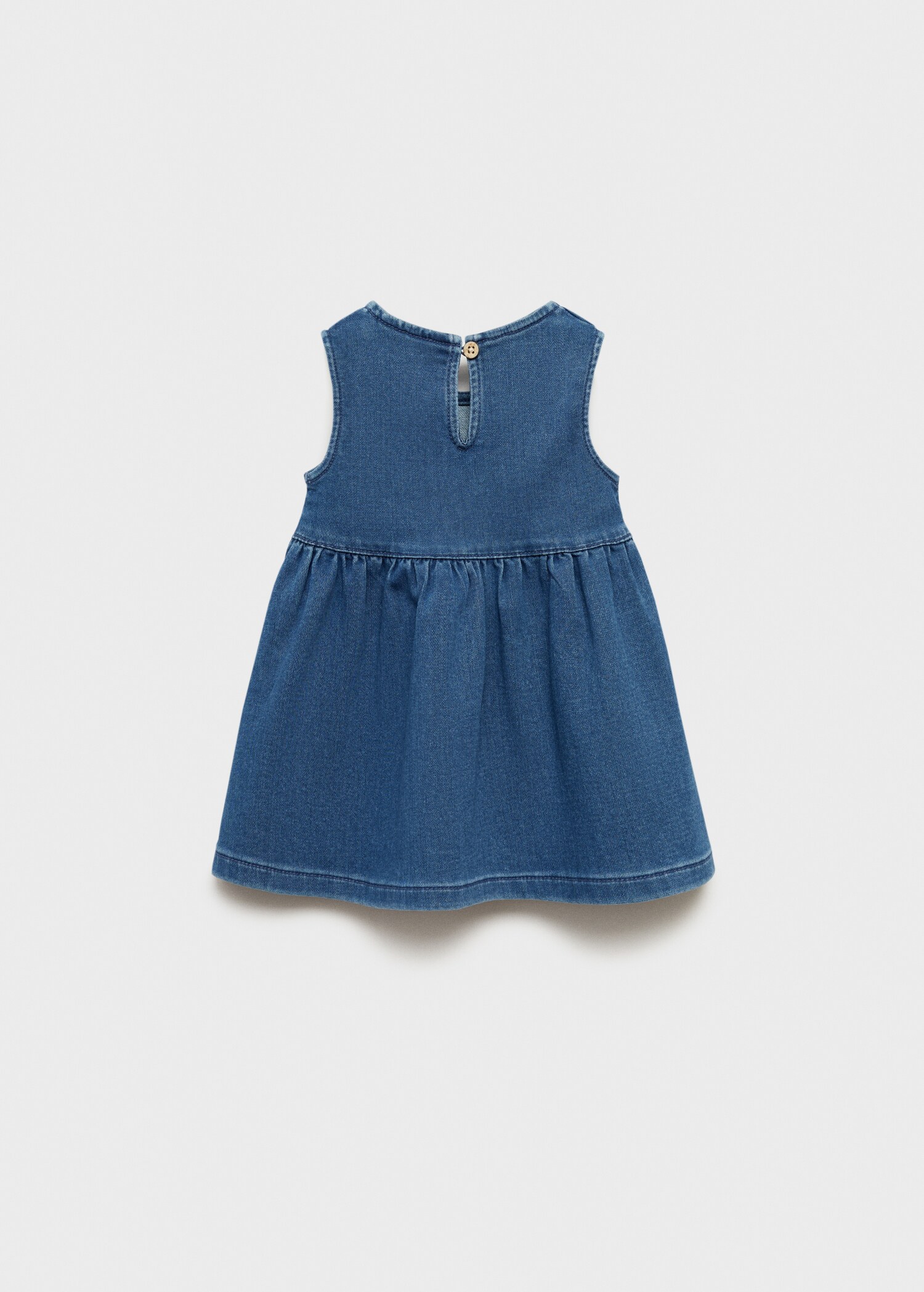 Robe en jean - Verso de l’article
