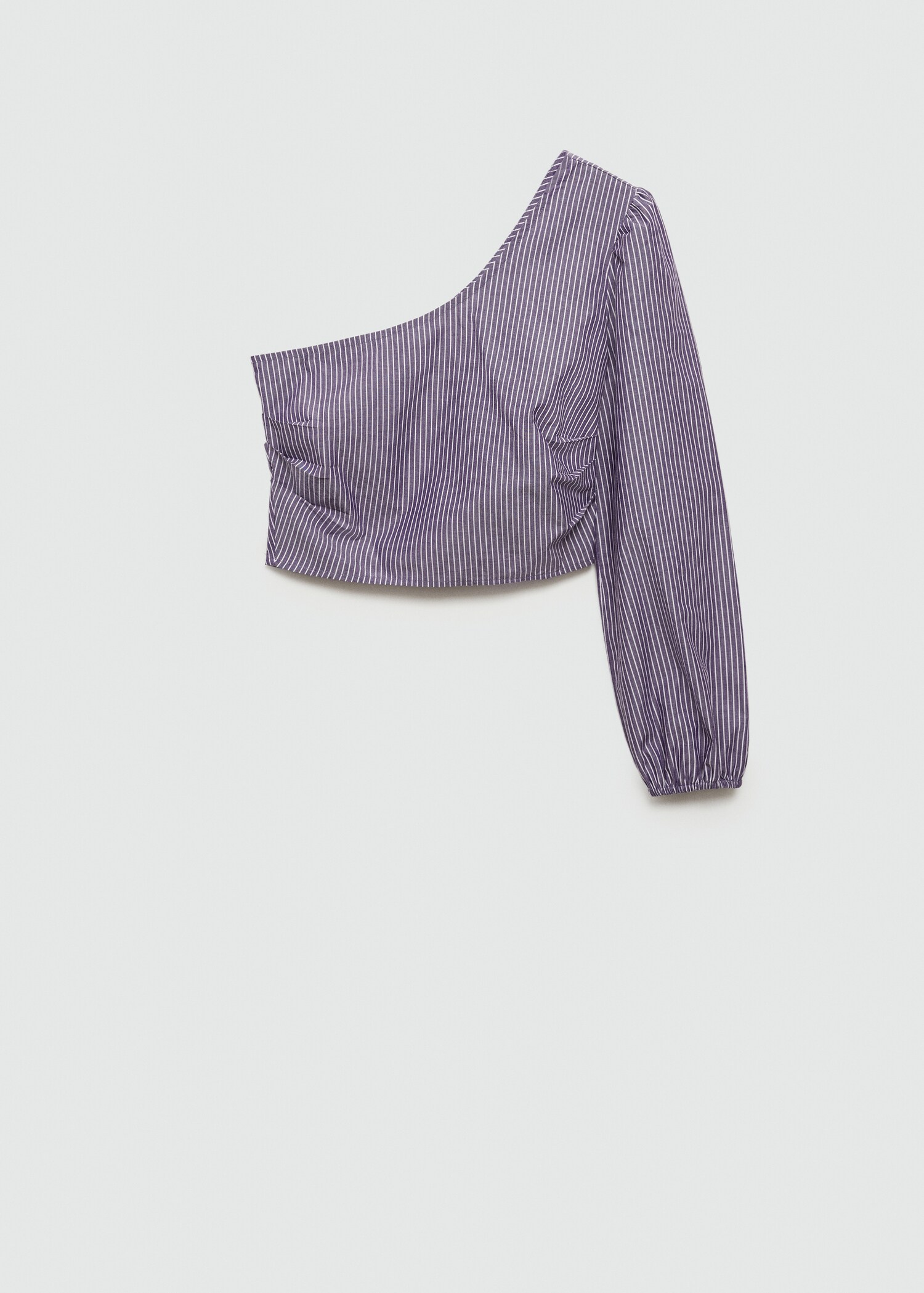 Asymmetrisk stripete bluse - Artikkel uten modell