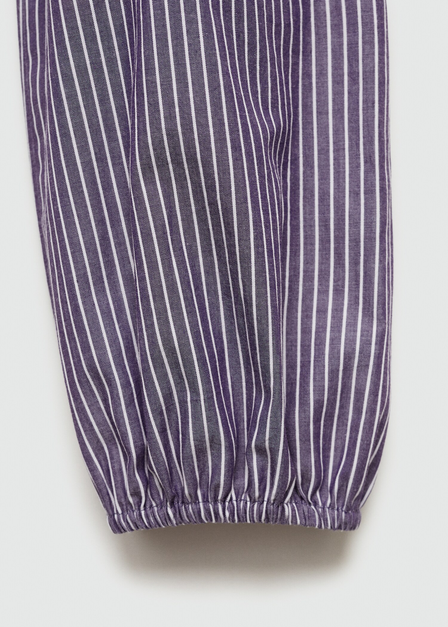 Asymmetrisk stripete bluse - Artikkeldetalj 0