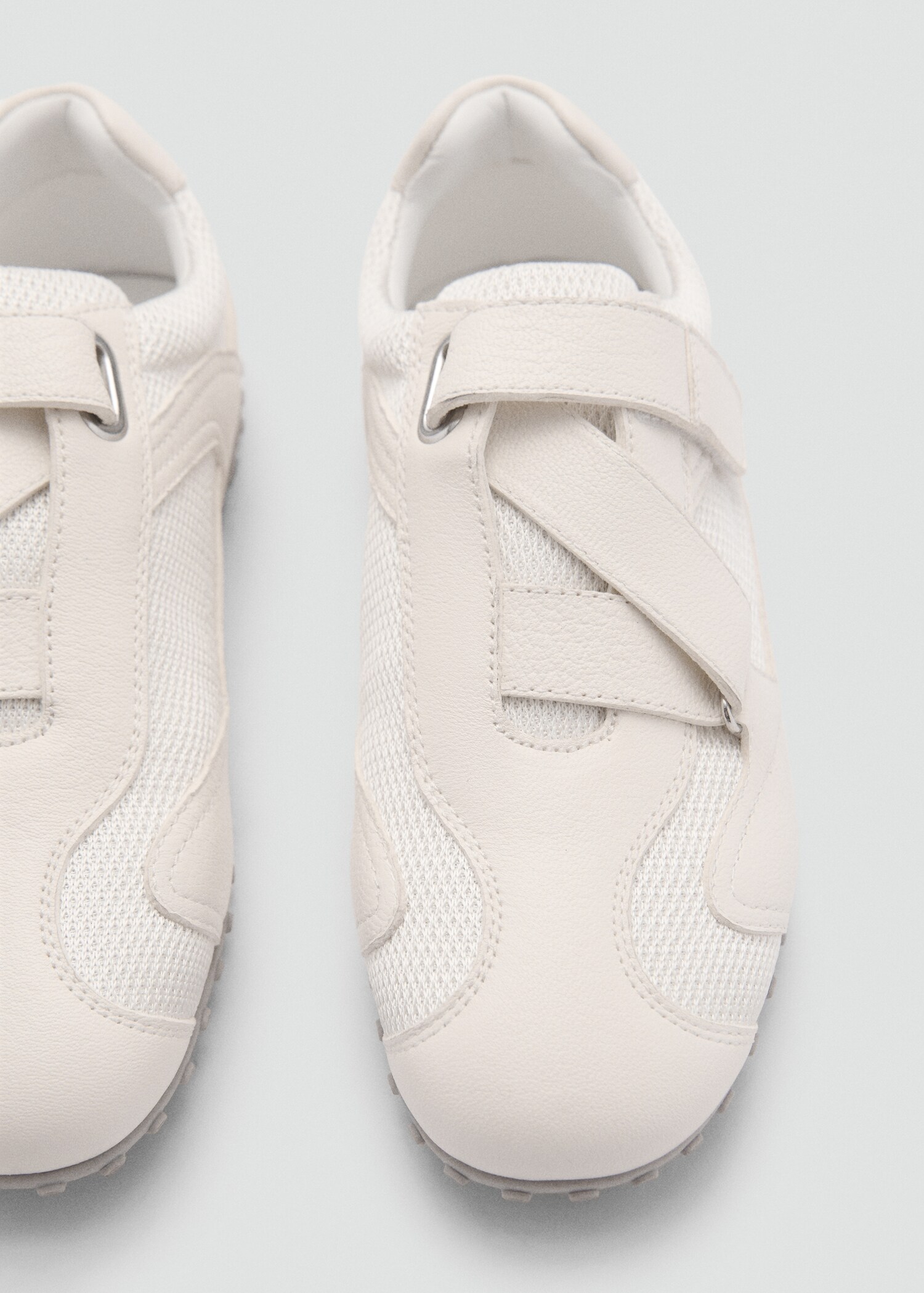 Canvas leather trainers - Details of the article 3
