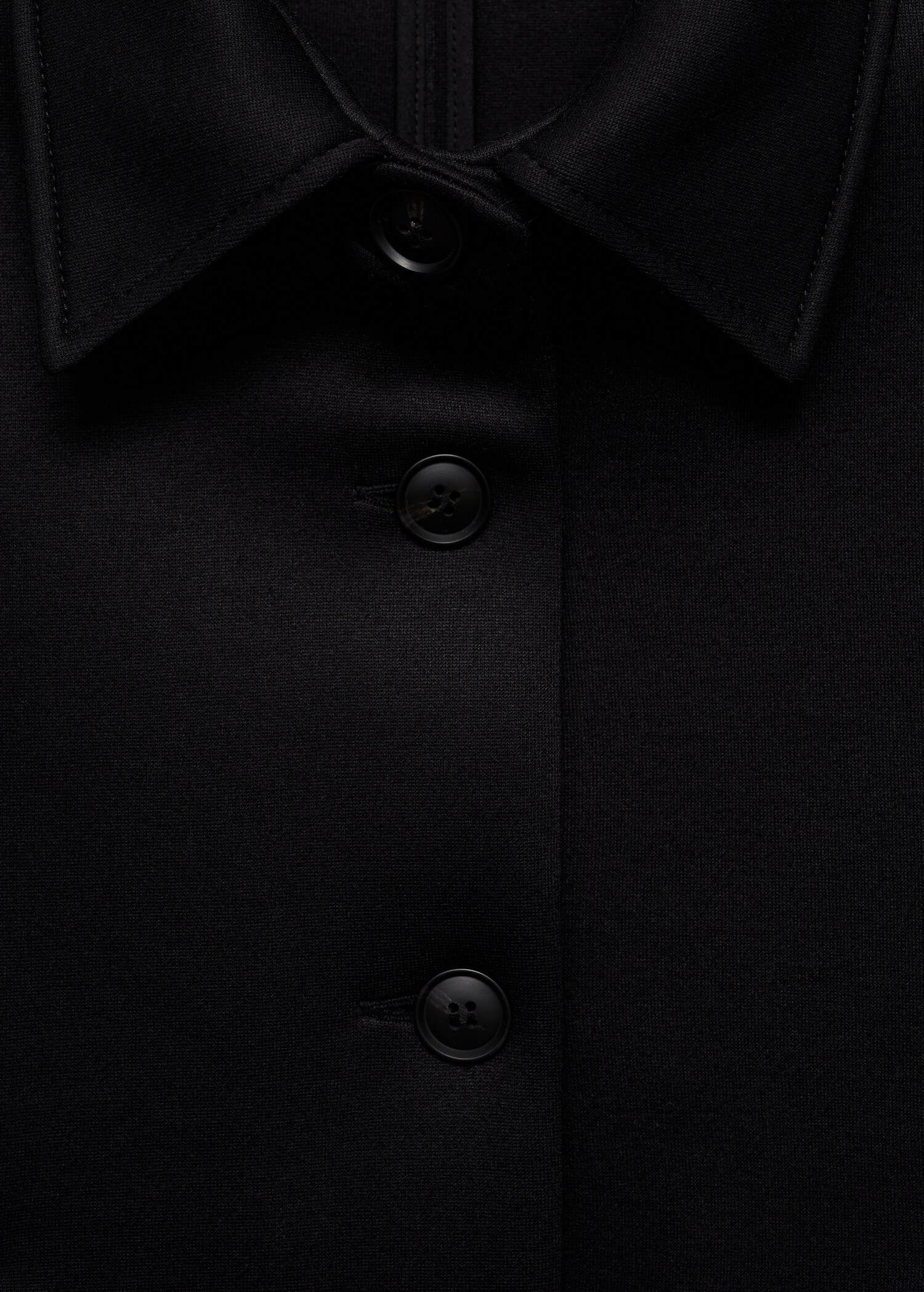 Straight-fit jacket with buttons - Details of the article 8
