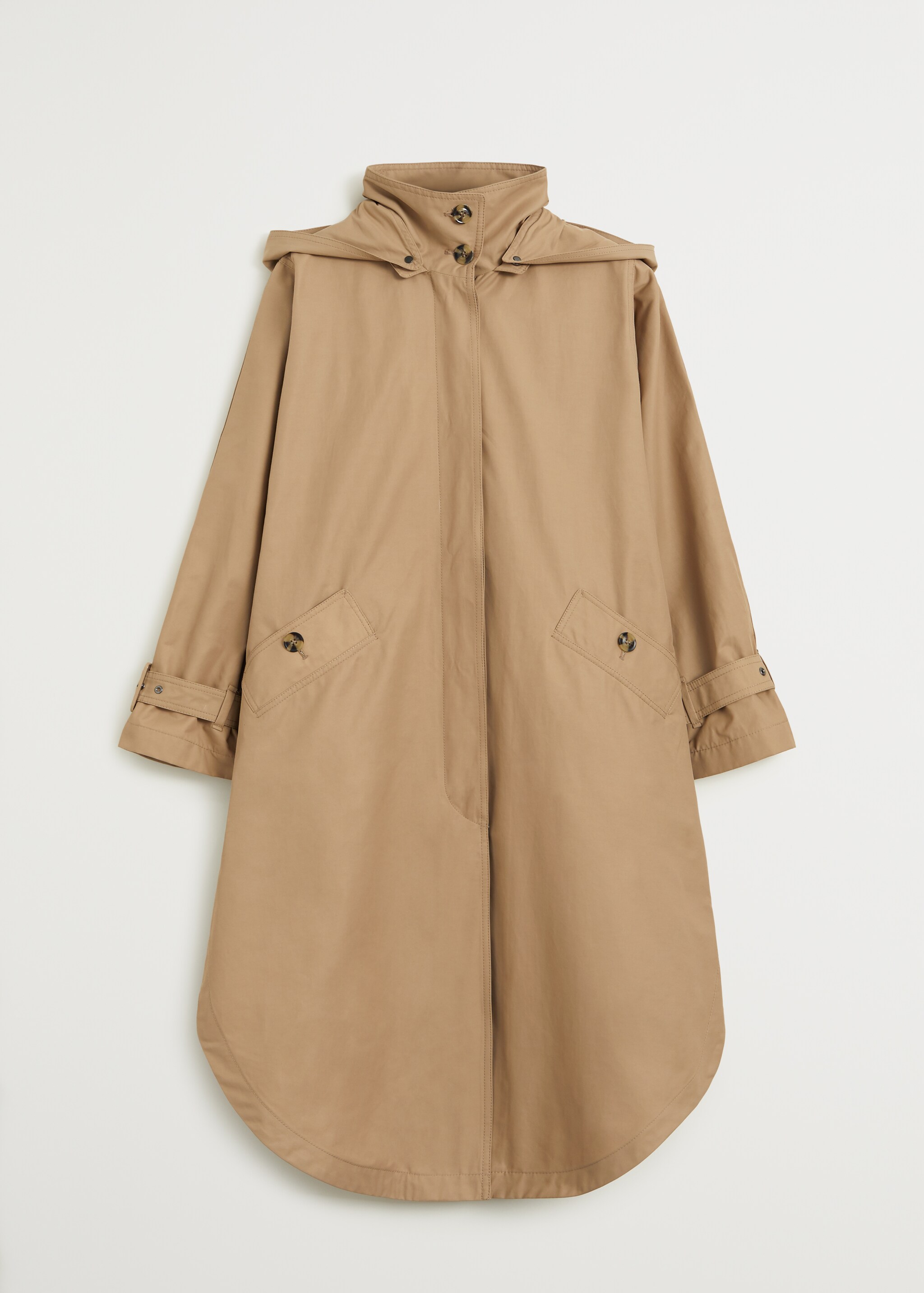 Gabardina algodón oversize - Artículo sin modelo