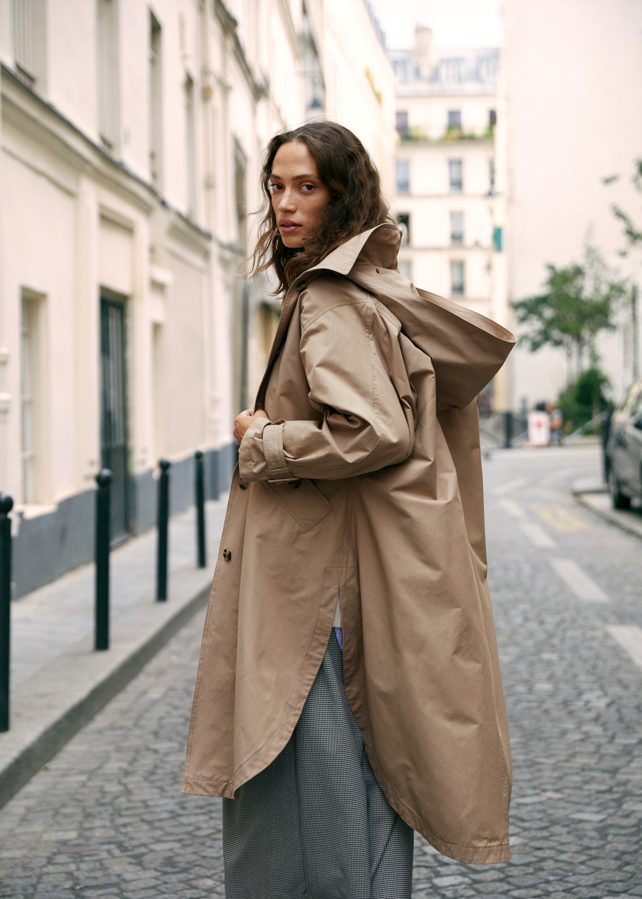Gabardina algodón oversize - Detalle del artículo 5