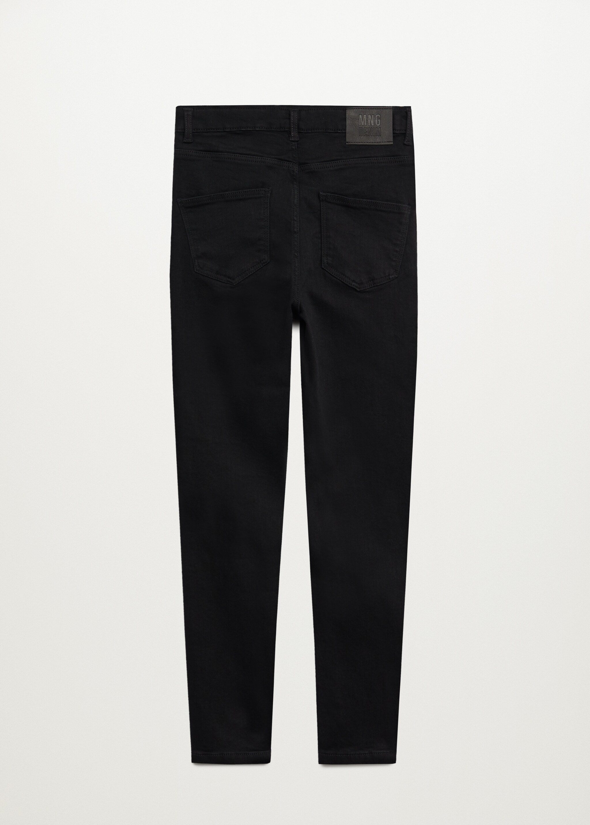 Jeans tiro alto - Reverso del artículo