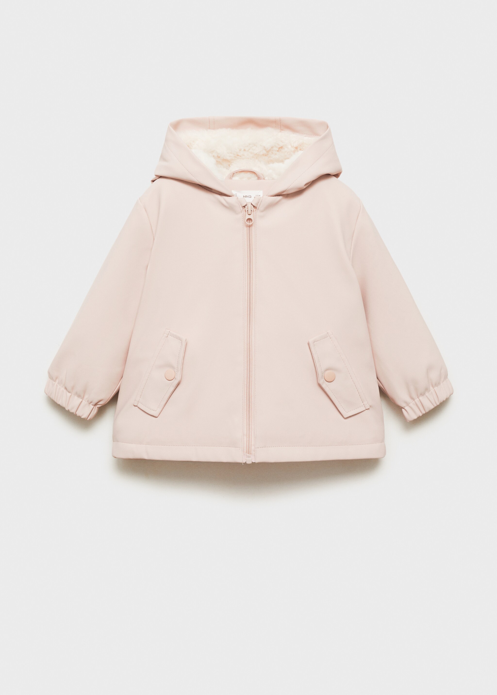 Abrigo impermeable capucha - Artículo sin modelo, Rosa. Ref: 77095146-00.