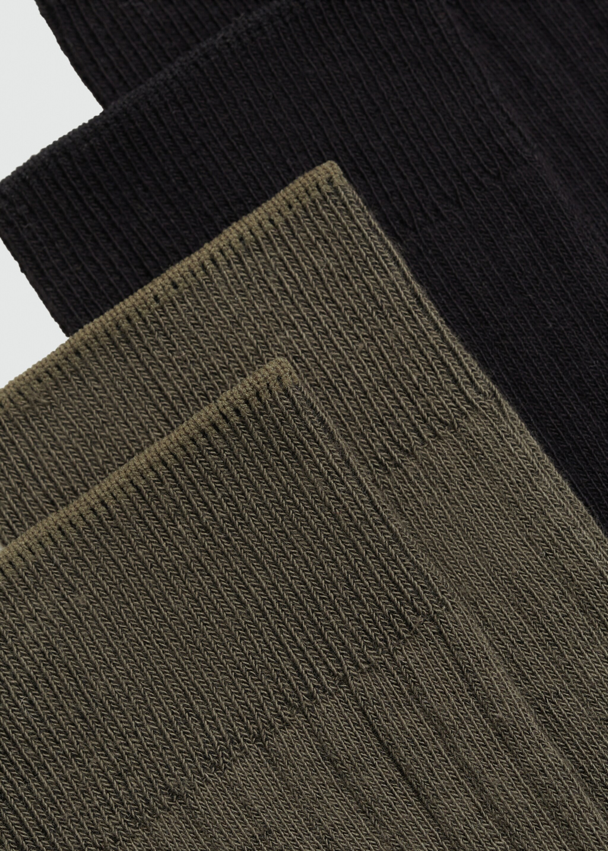 Pack of 2 ribbed cotton socks - Details of the article 8