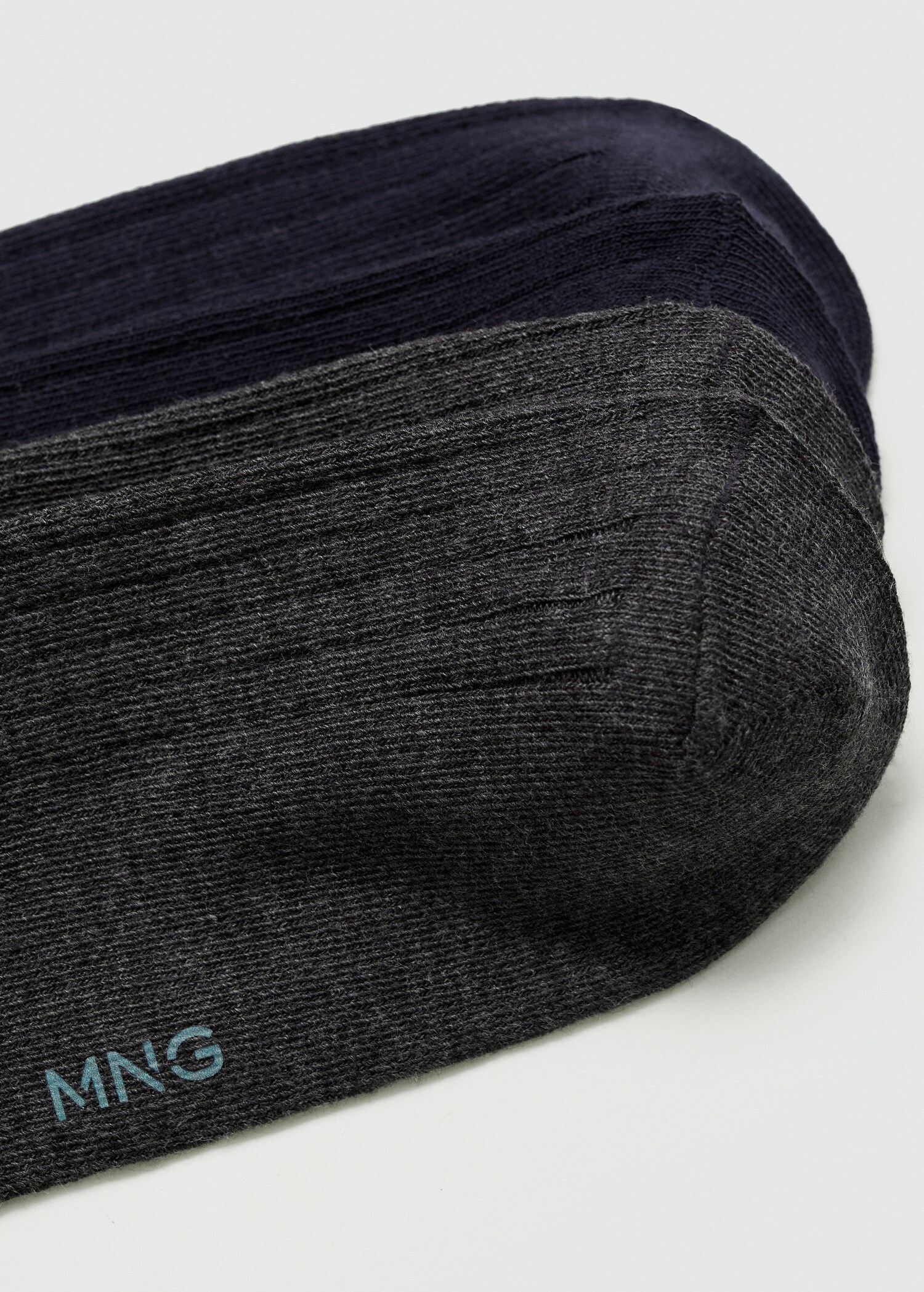 Pack of 2 ribbed cotton socks - Details of the article 8