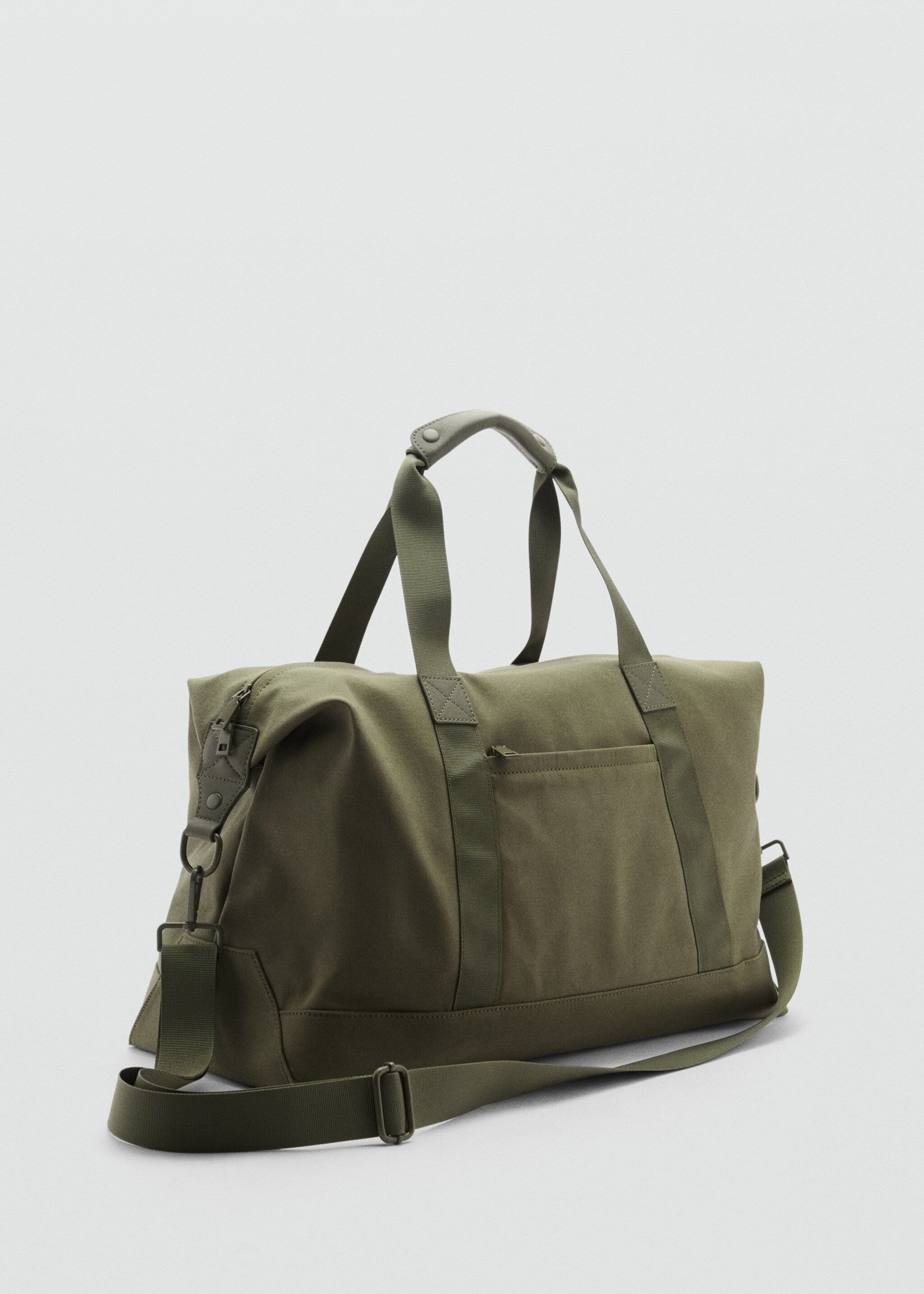 Reisetasche aus 100 % recycelter Baumwolle - Mittlere Ansicht
