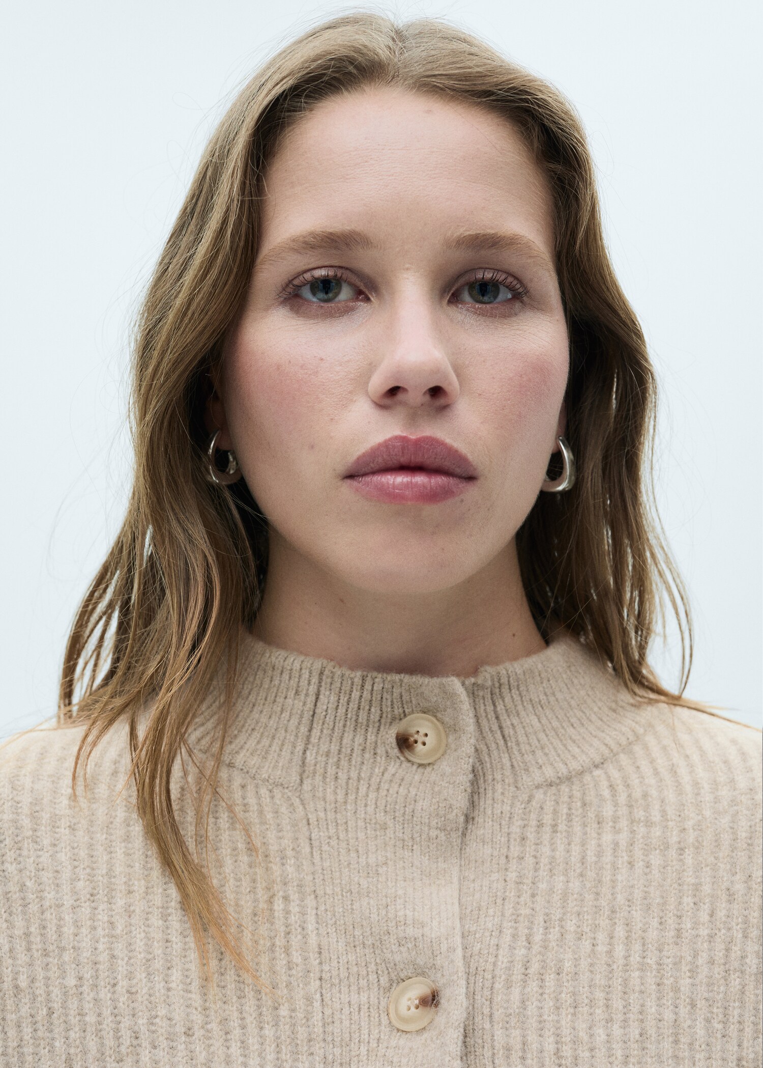 Pocket knit cardigan - Details of the article 1