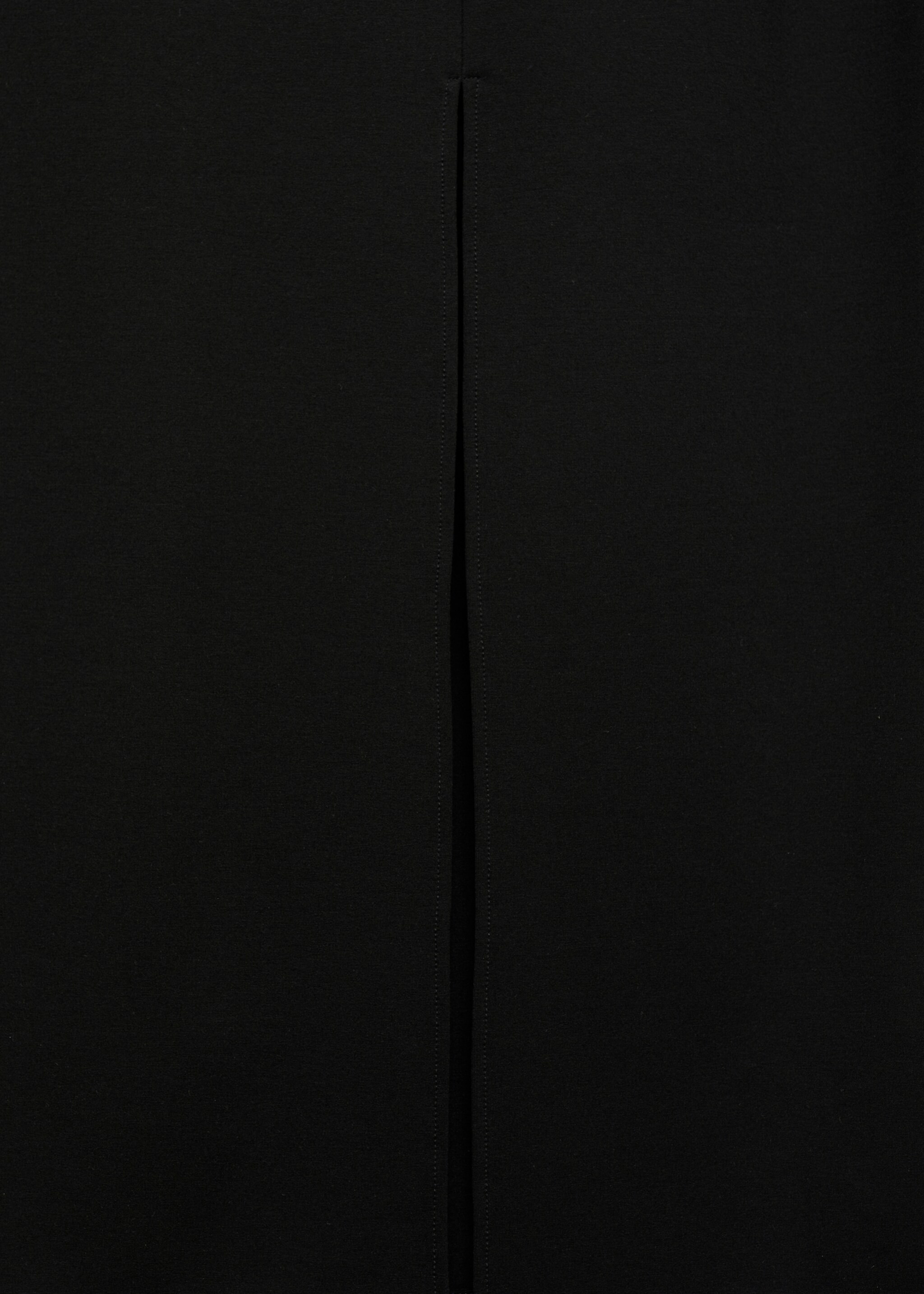 Faldilla llarga llapis - Detall de l'article 0, Negre. Ref: 77095635-00.