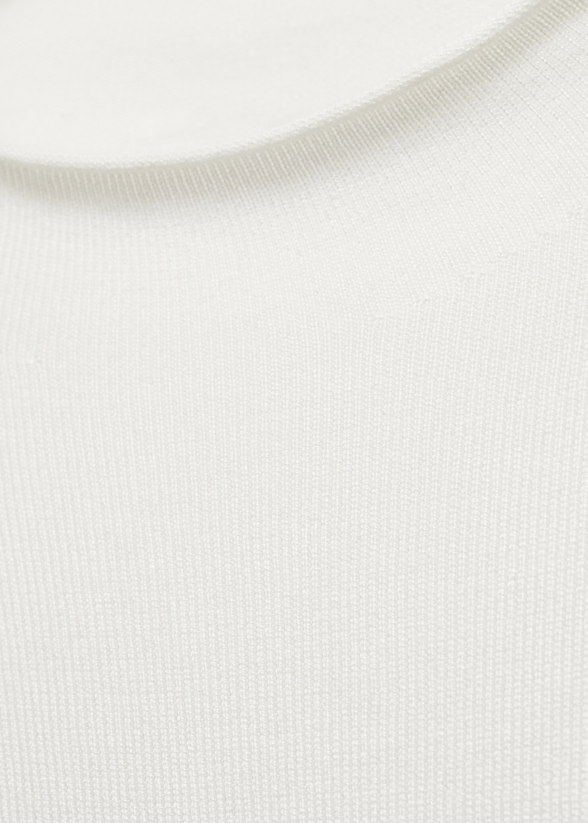 Striped fine-knit sweater - Details of the article 0