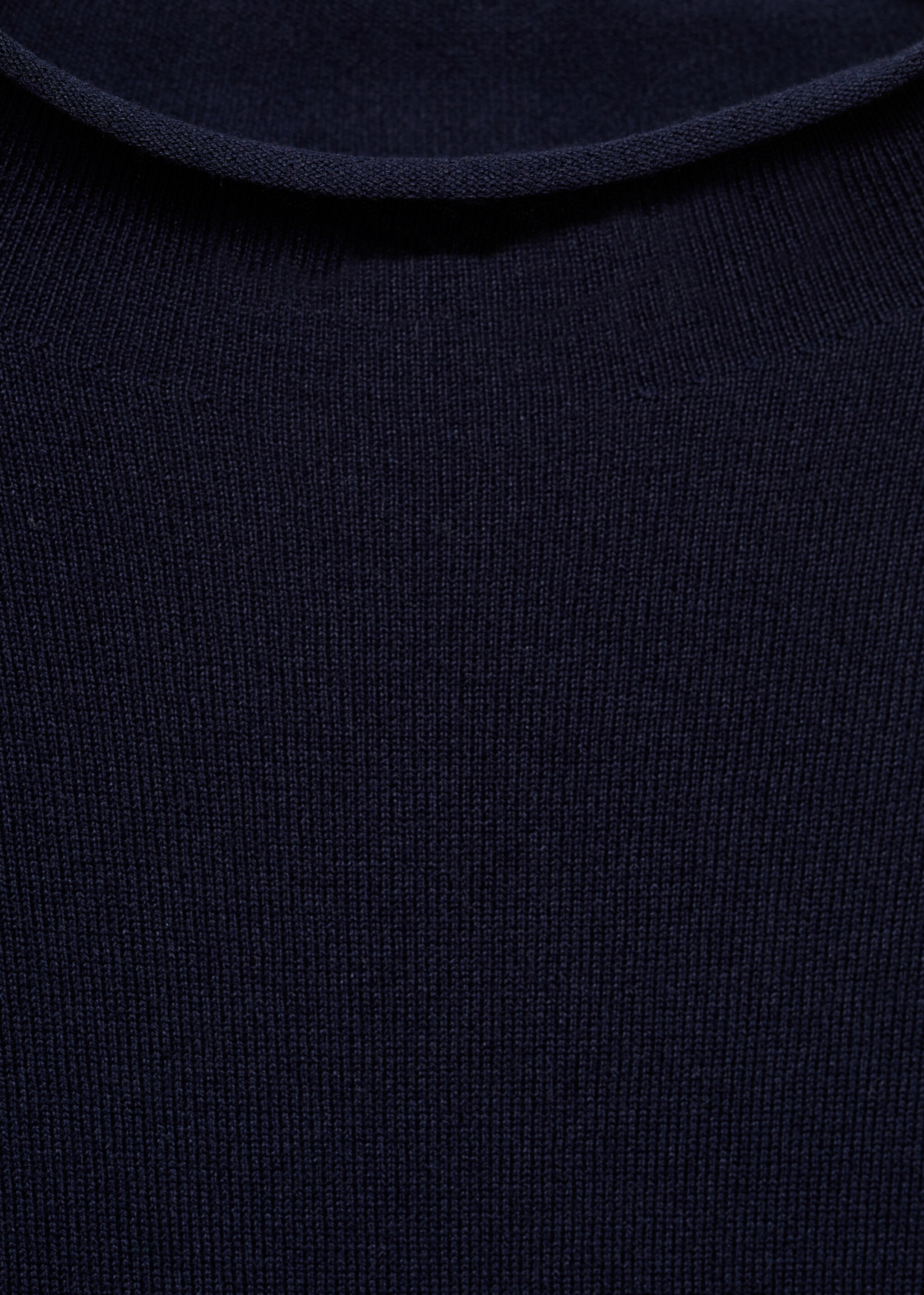 Striped fine-knit sweater - Details of the article 0