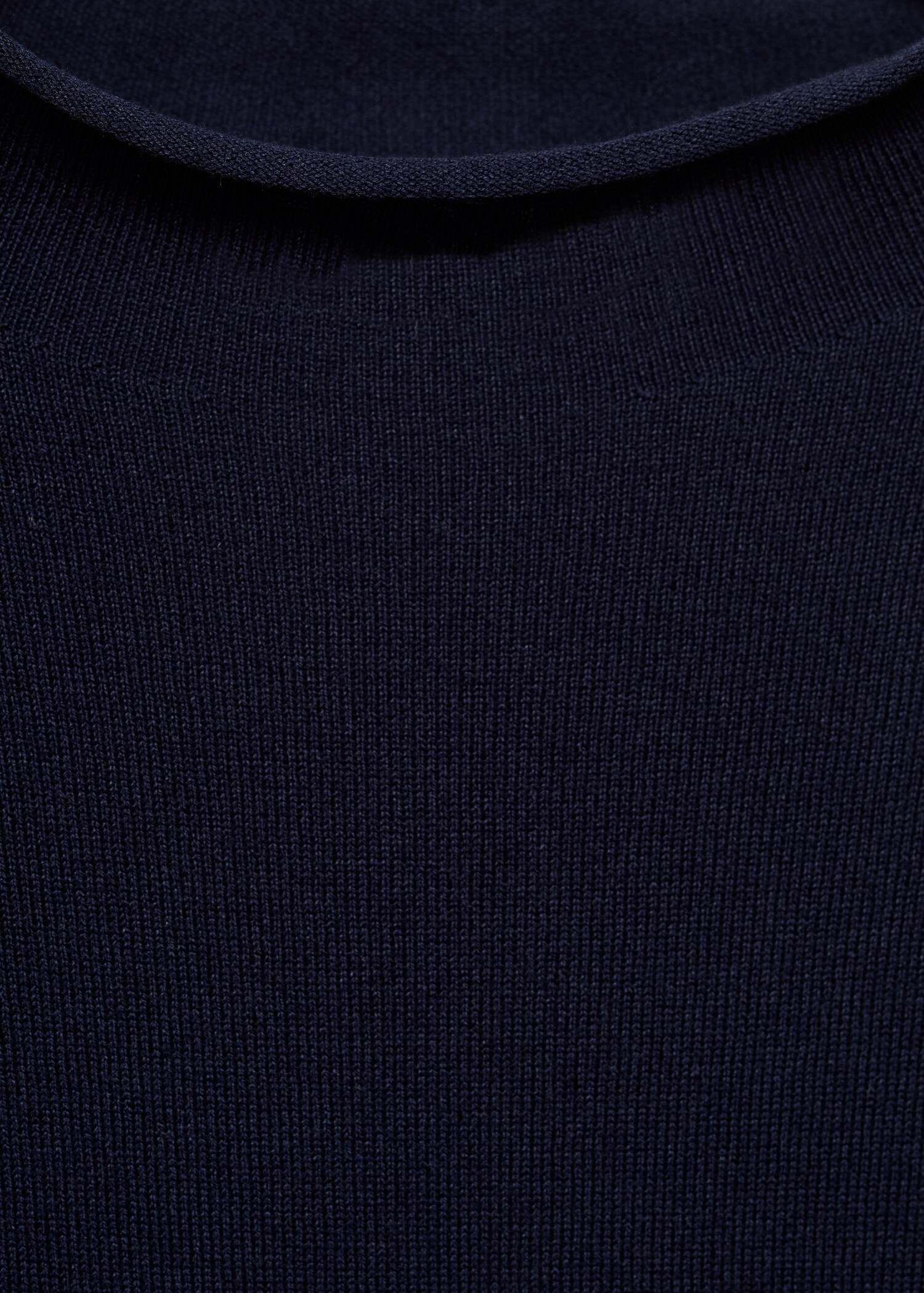 Striped fine-knit sweater - Details of the article 0