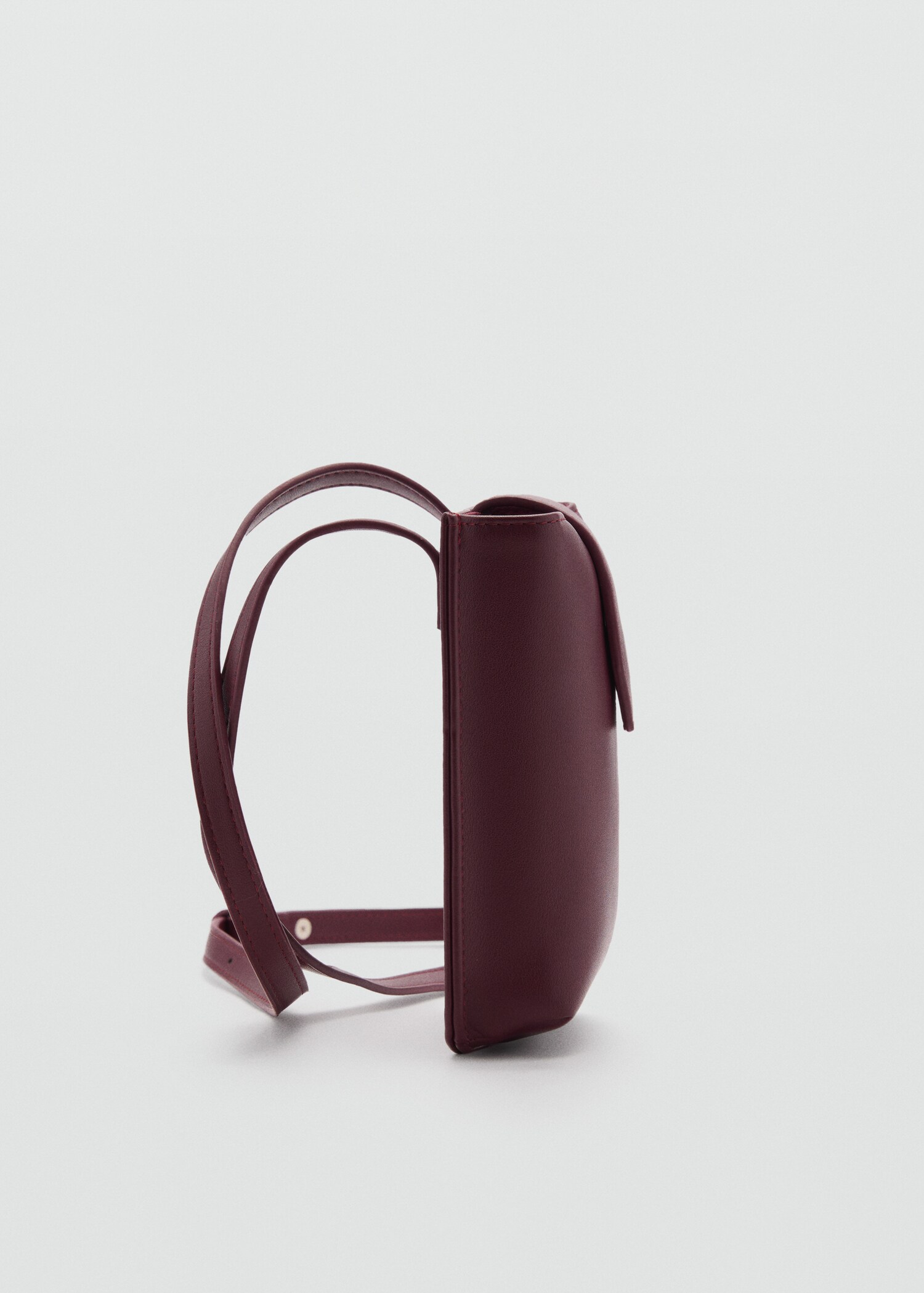 Mini leather-effect shoulder bag - Details of the article 1
