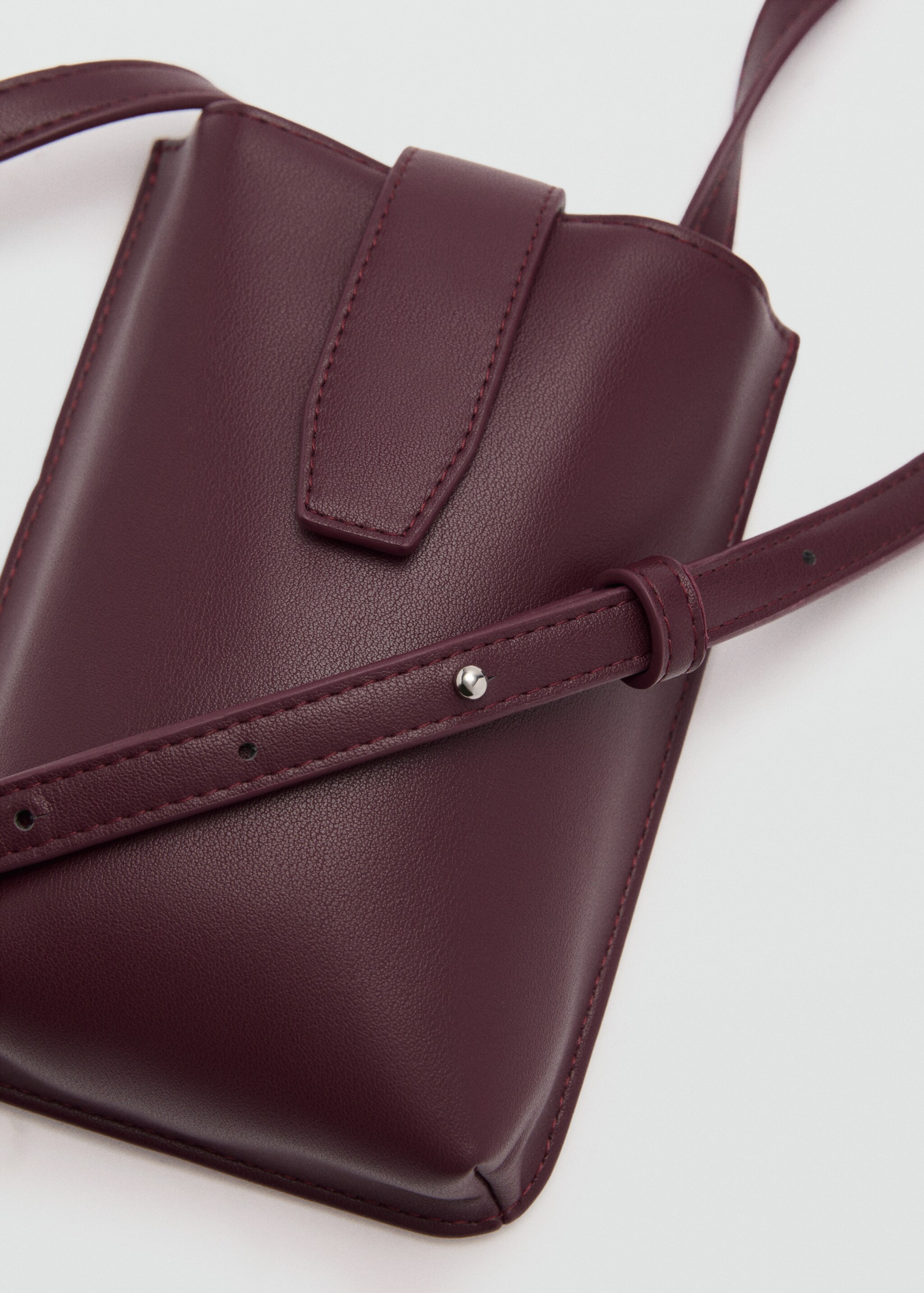 Mini leather-effect shoulder bag - Details of the article 2