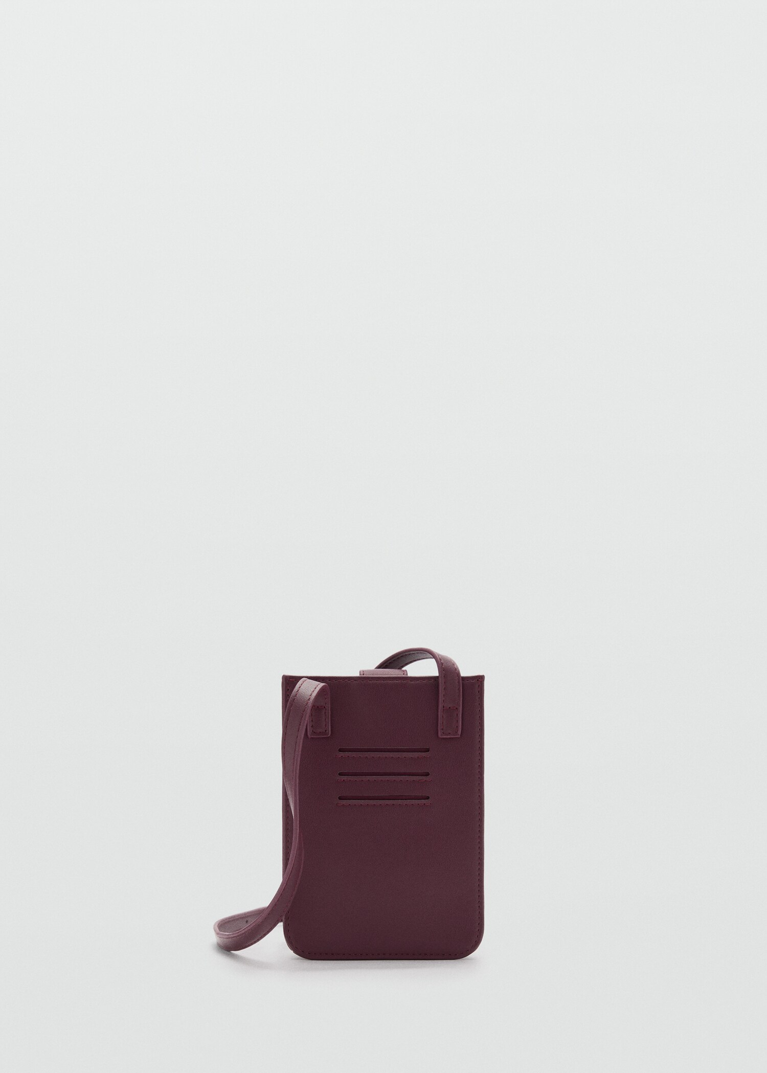 Mini leather-effect shoulder bag - Details of the article 3