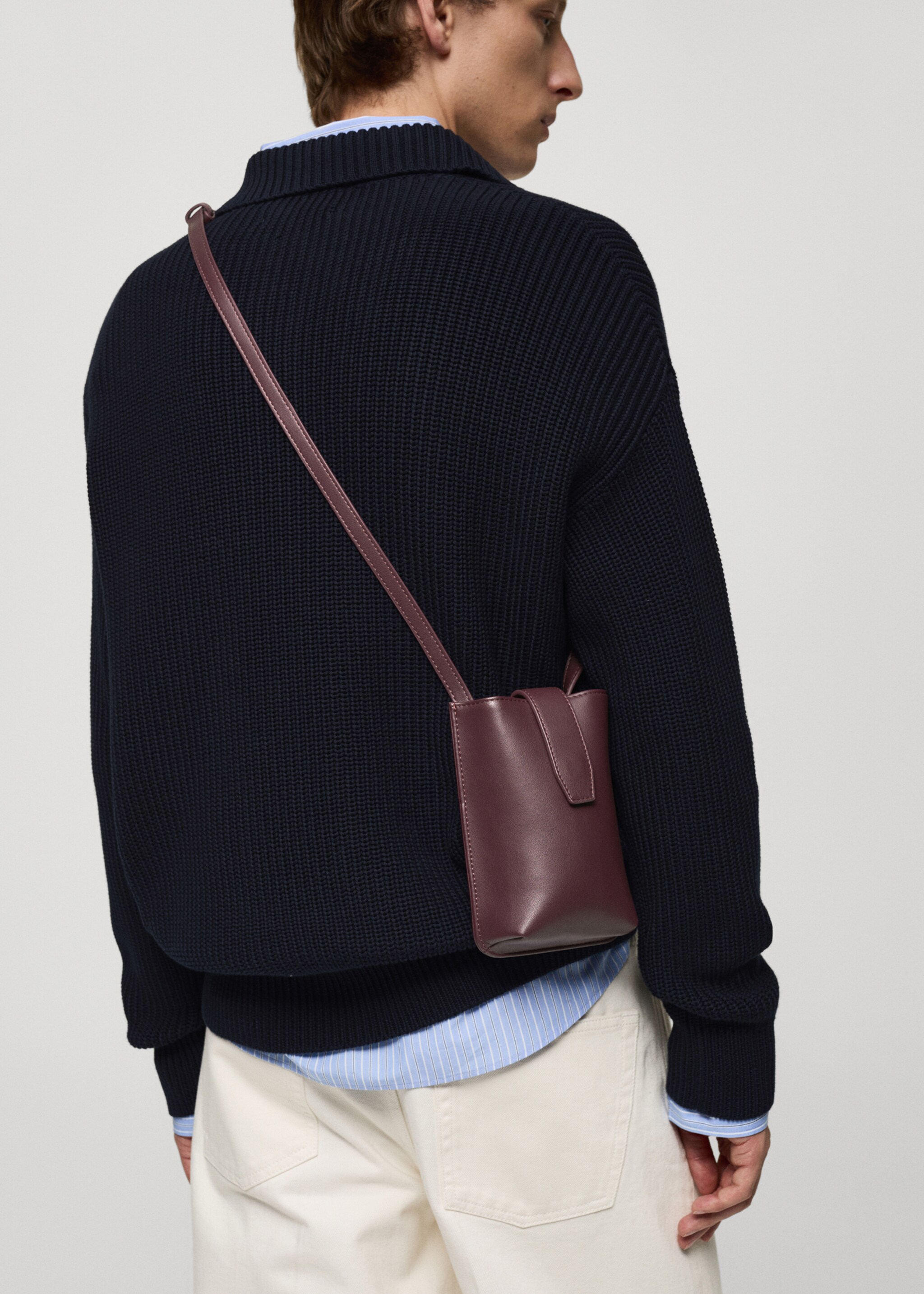 Mini leather-effect shoulder bag - Details of the article 9