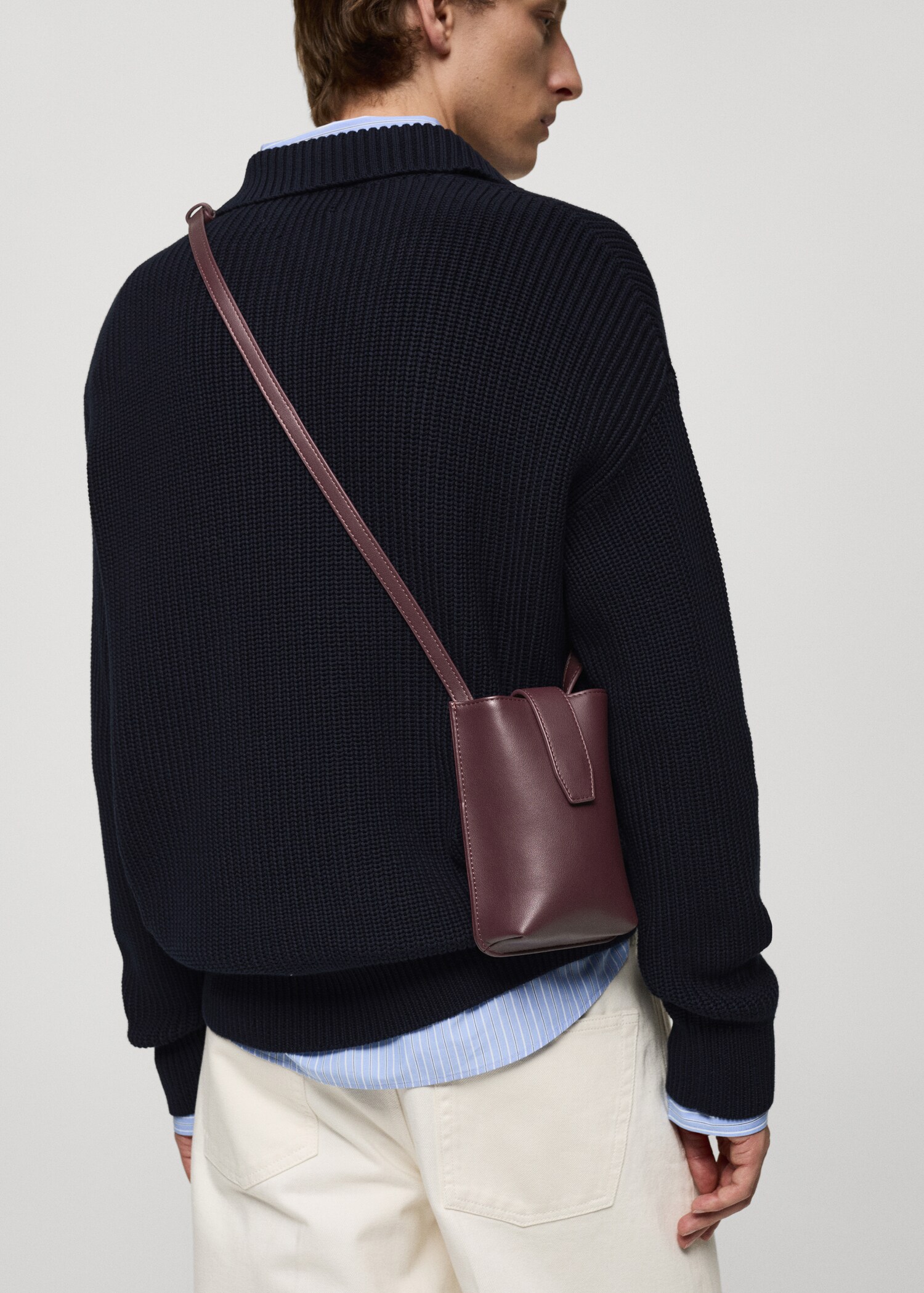 Mini leather-effect shoulder bag - Details of the article 9