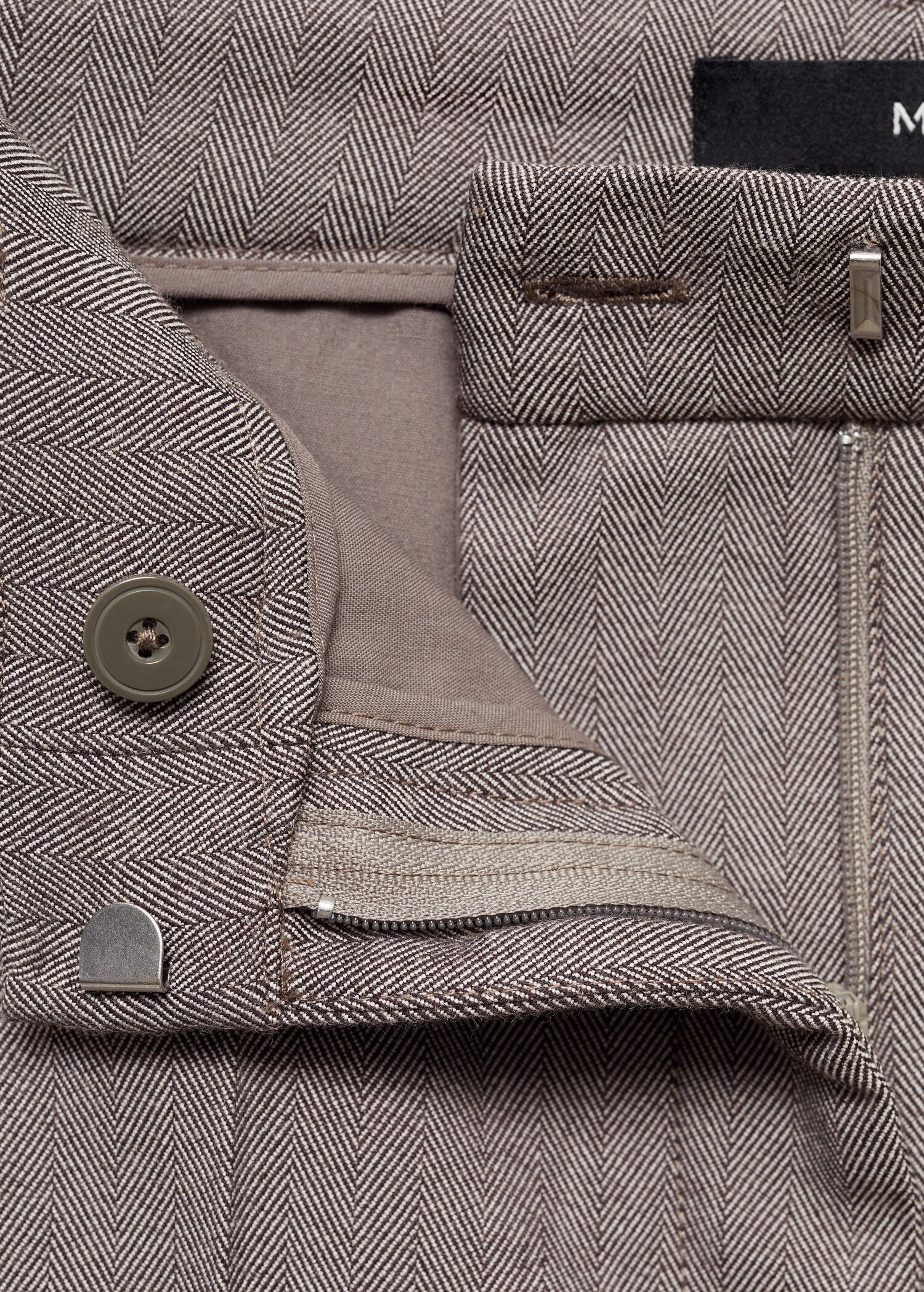 Skinny Hose mit mittelhohem Bund - Detail des Artikels 0