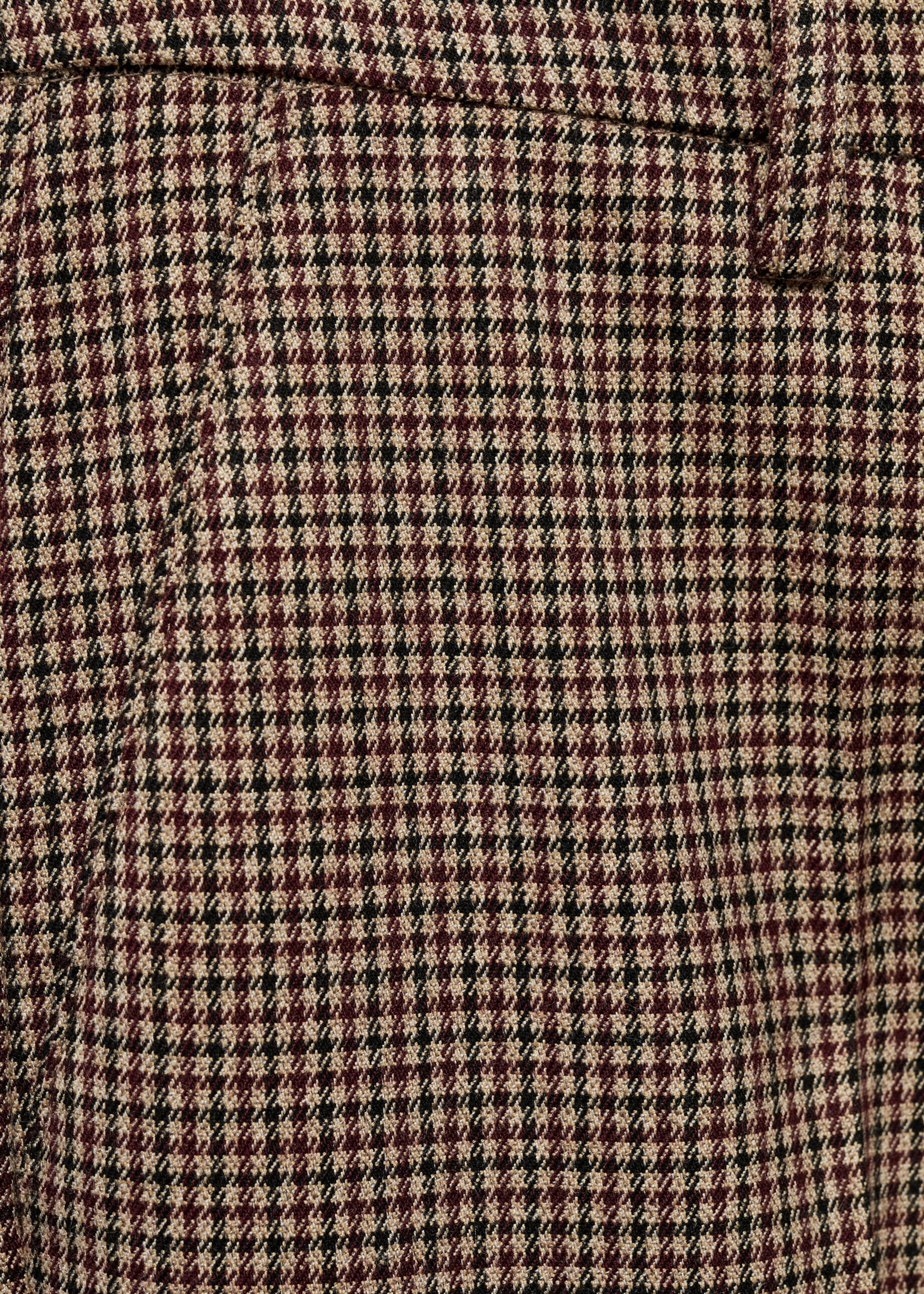 Pantalons skinny tir mitjà - Detall de l'article 8, Grana. Ref: 77095644-00.