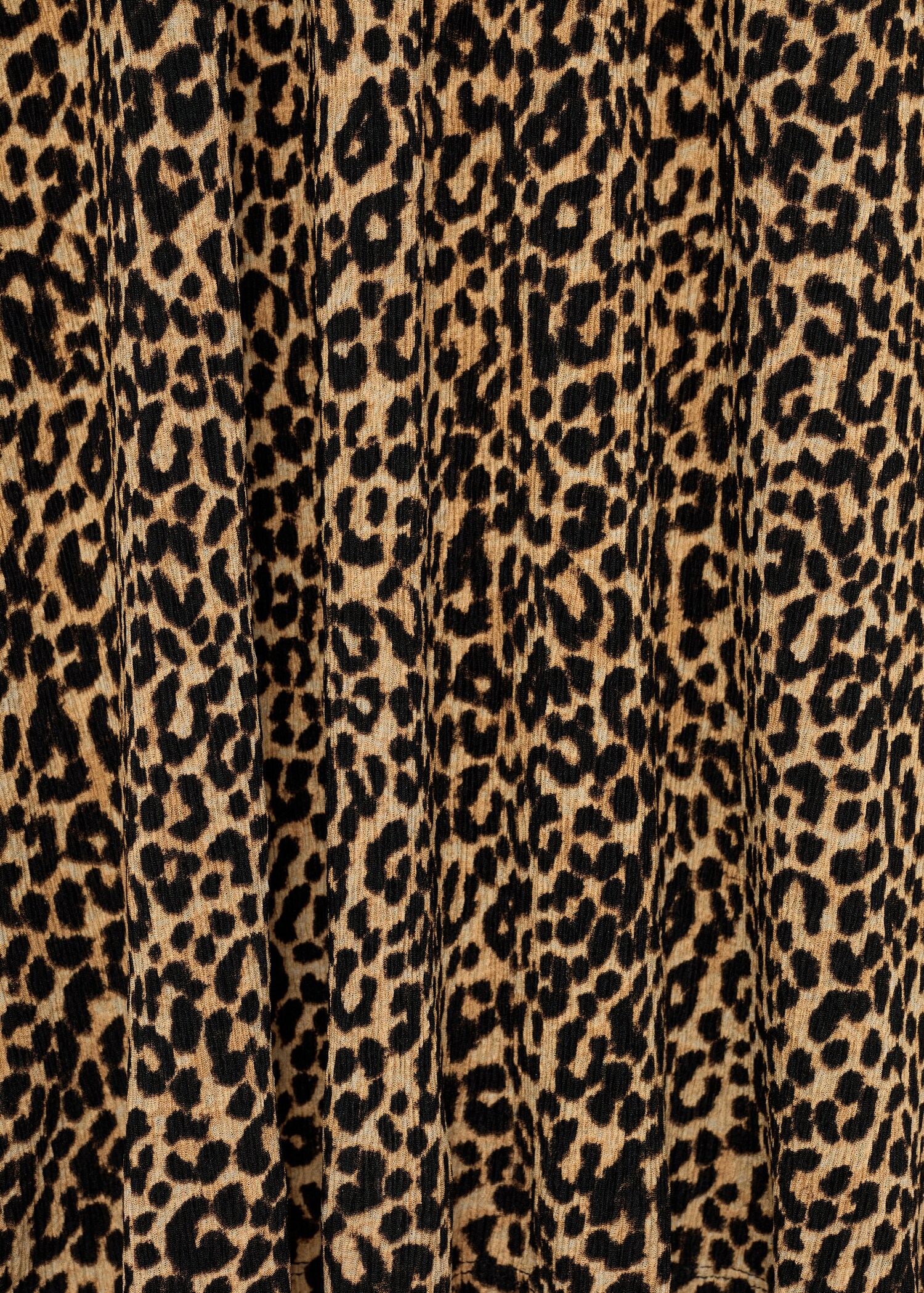 Leopard-print long dress - Détail de l'article 0