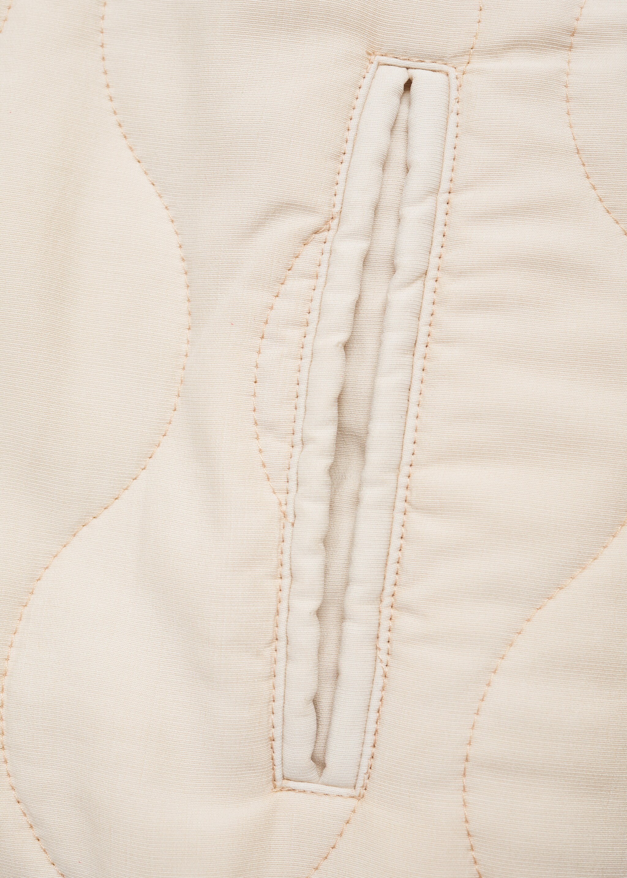Stepp-Bomberjacke - Detail des Artikels 0, Ecru. Ref: 77095653-00.