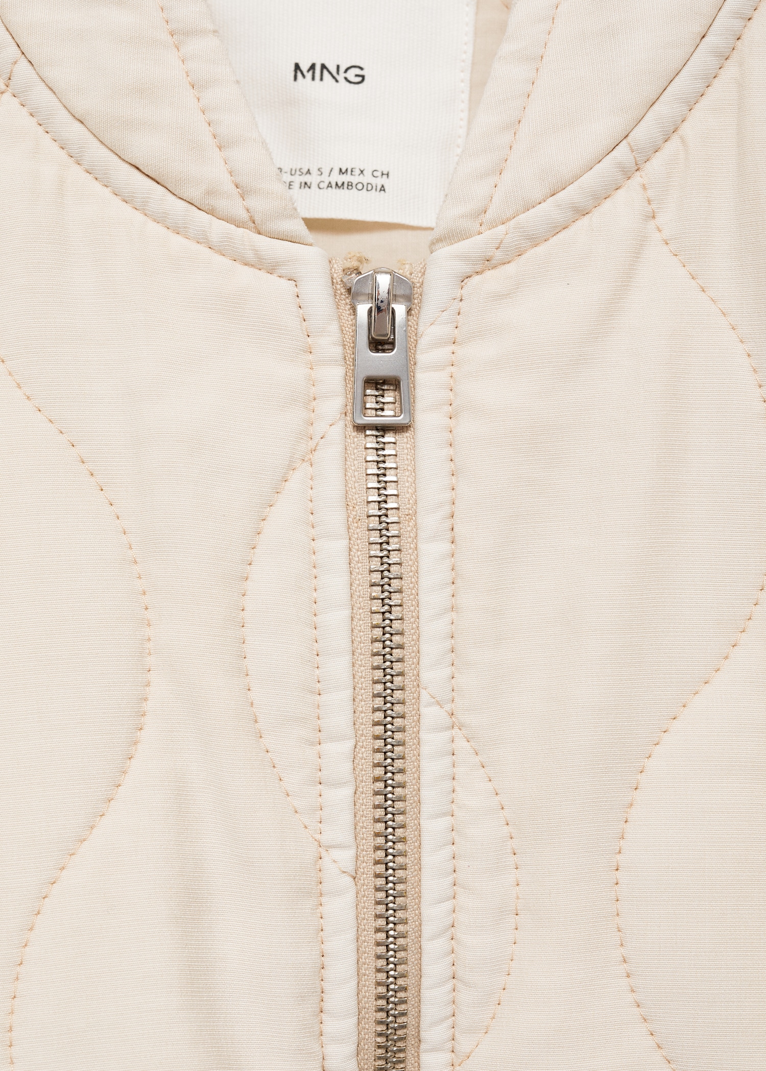 Chaqueta bomber acolchada Mujer MANGO OUTLET España (Península