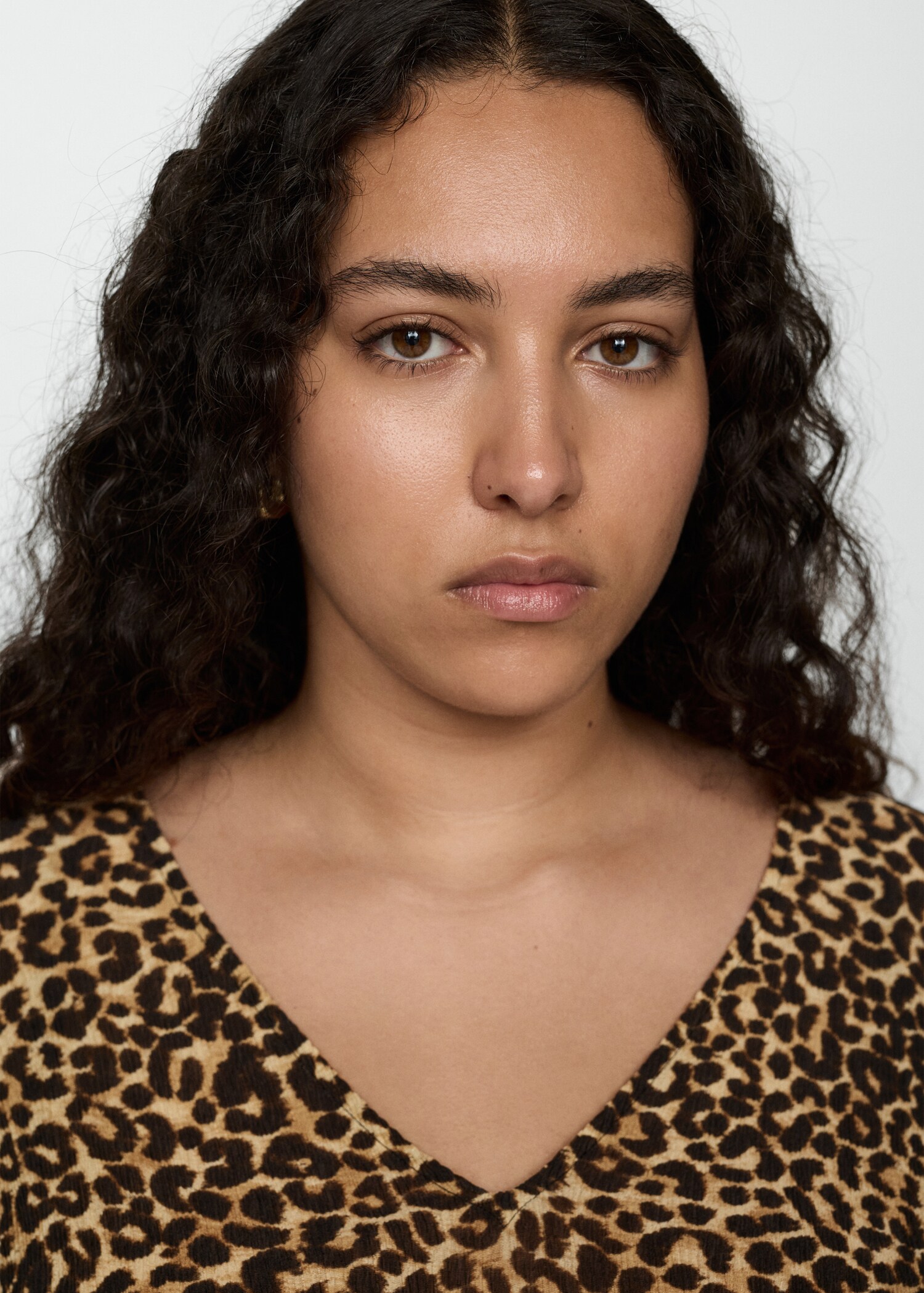 Animal-Print-Bluse - Detail des Artikels 4