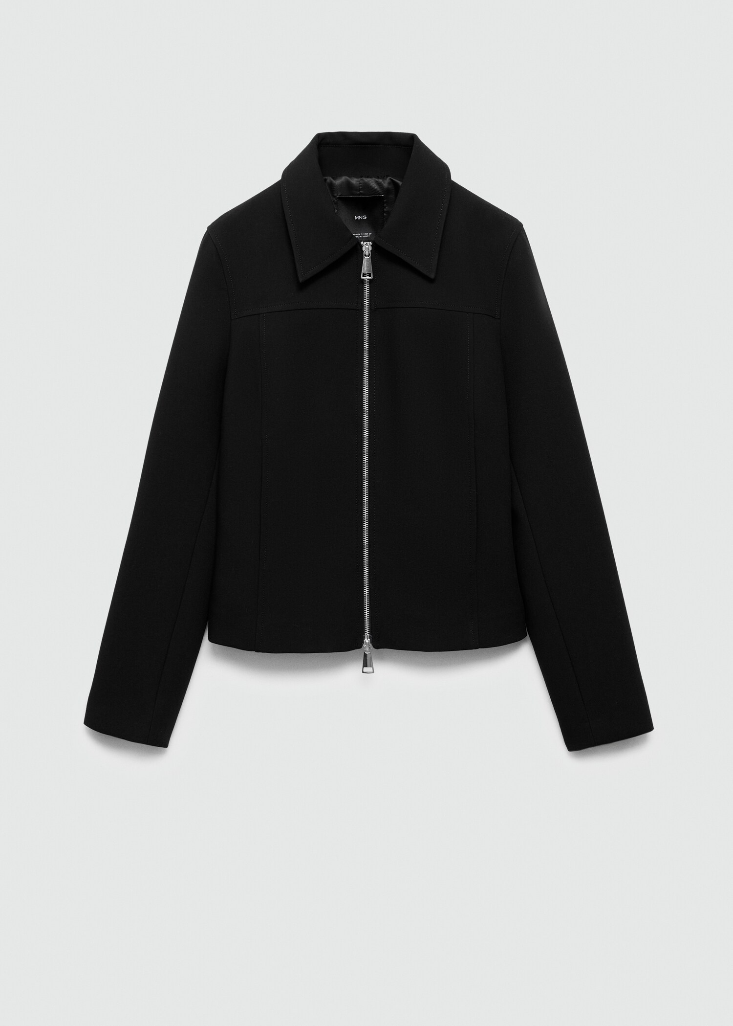 Jacket with double zip - Article without model