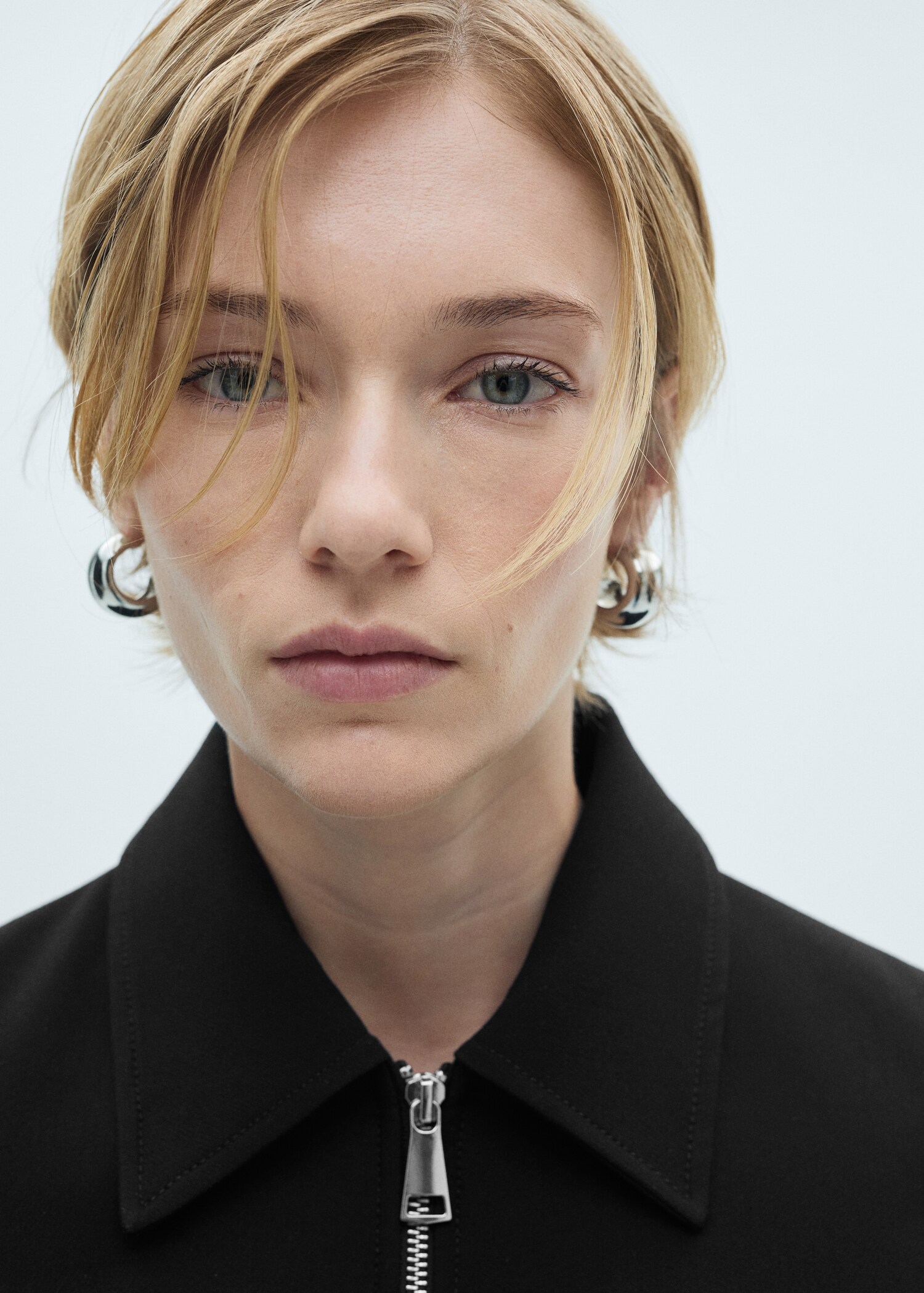 Jacket with double zip - Details of the article 1