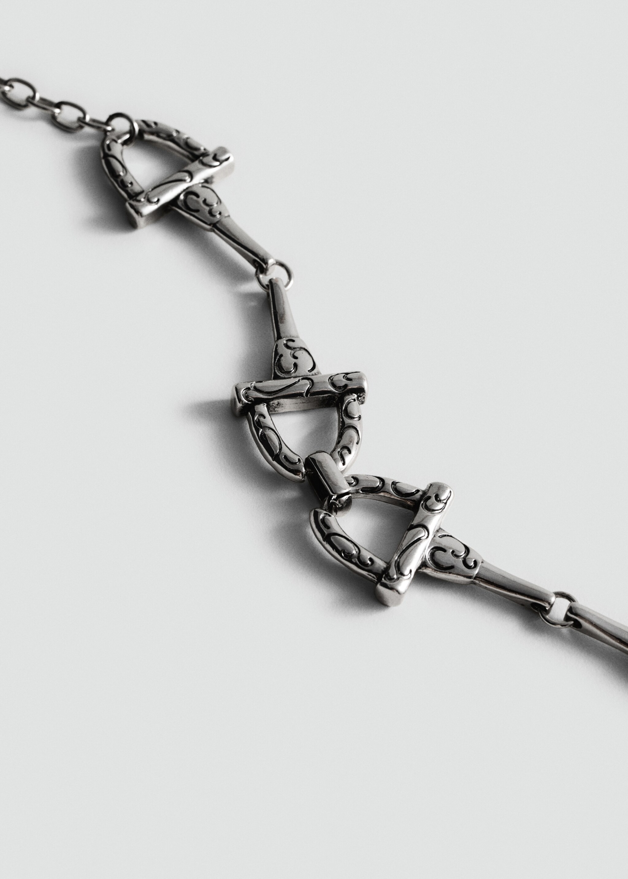 Spurs chain necklace - Medium plane
