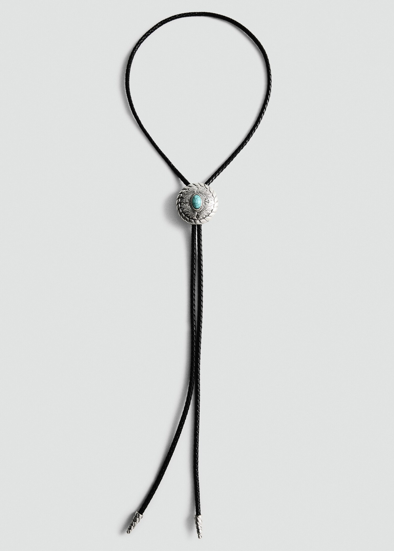 Koordketting met kraal - Artikel zonder model