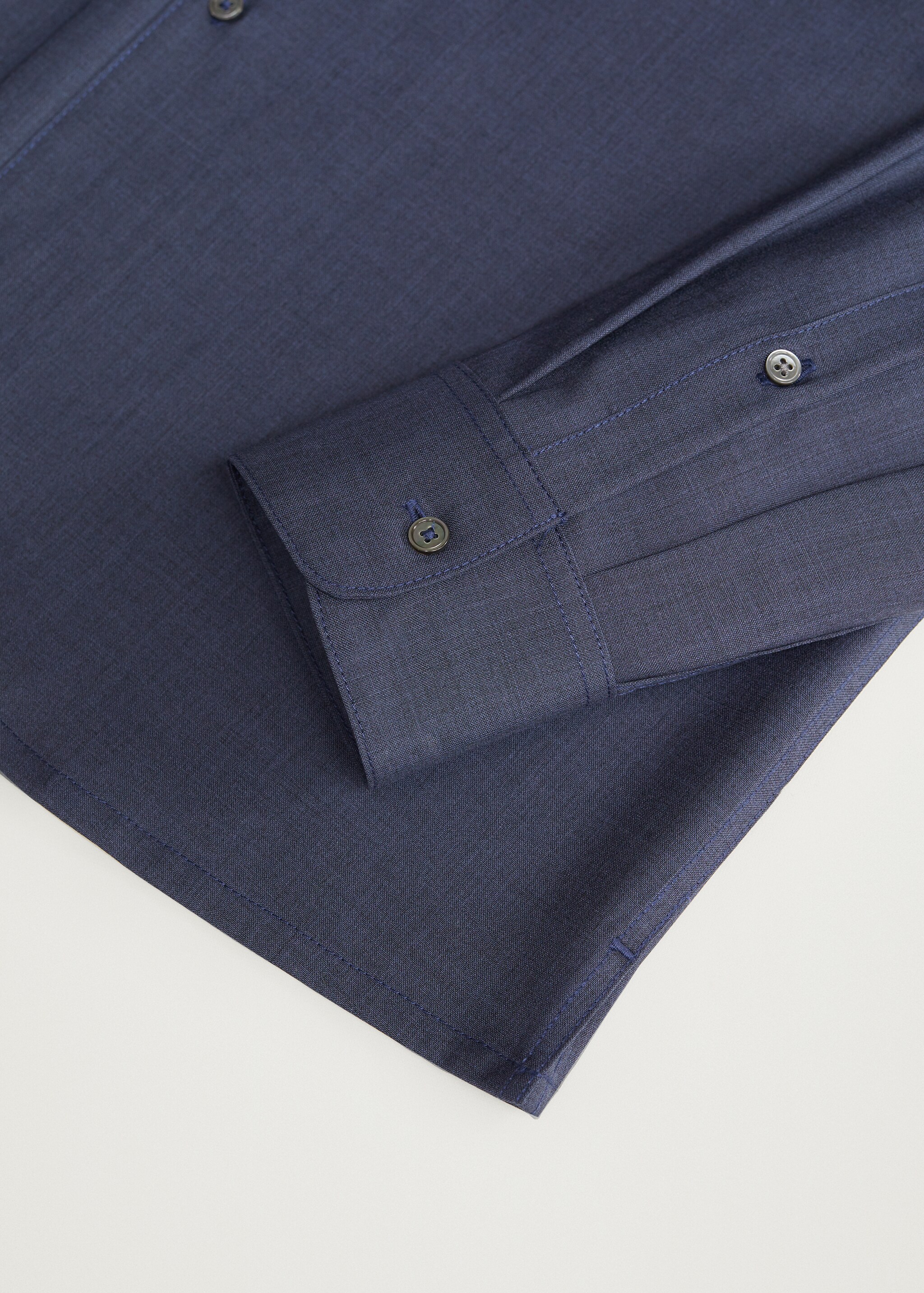 Camisa regular fit lana técnica - Detalle del artículo 7