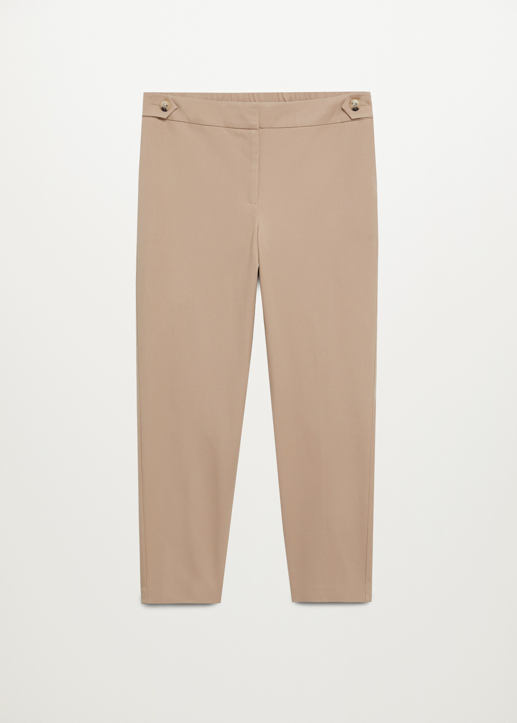 Slim-fit cropped trousers - Article without model