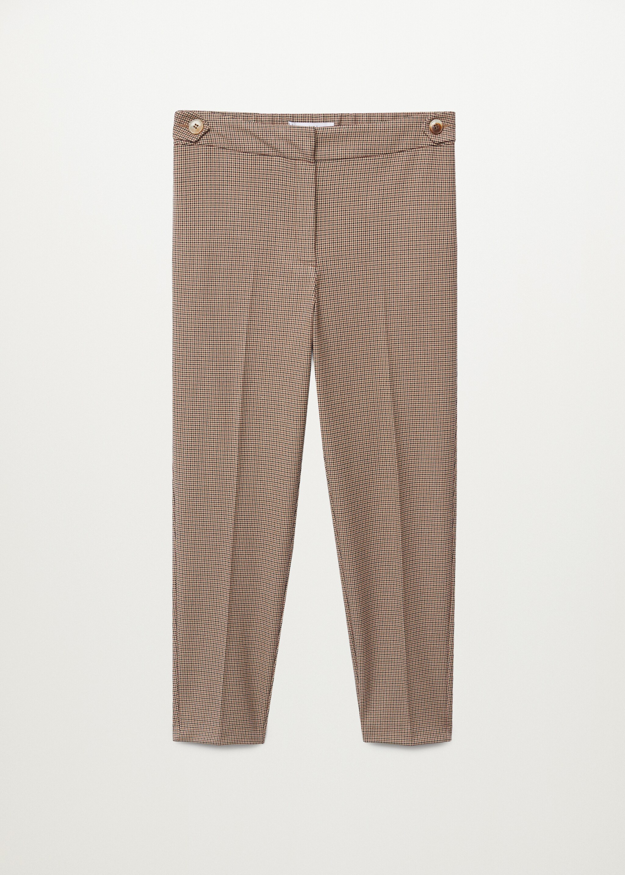 Slim-fit cropped trousers - Article without model