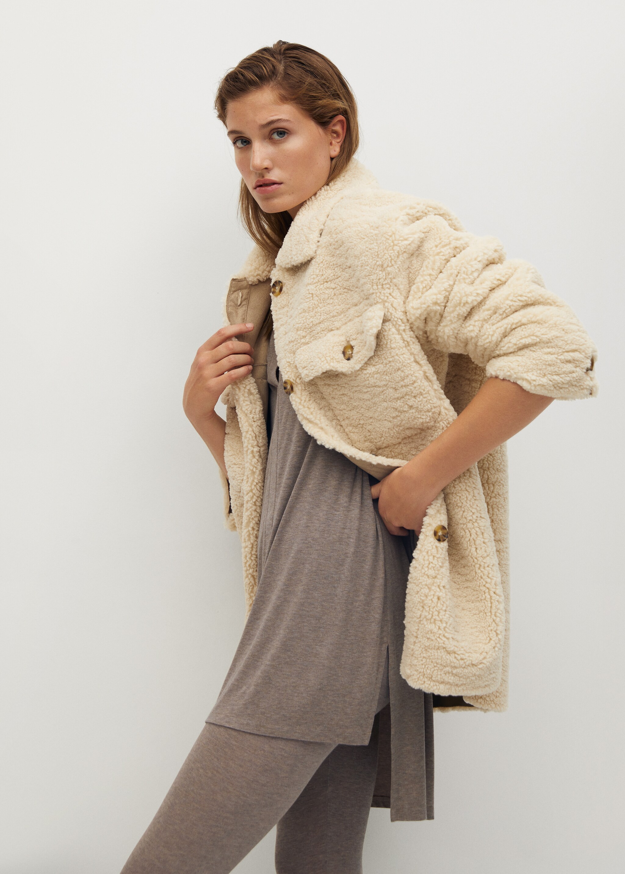 Tričko oversize s dlouhým rukávem - Detail zboží 2